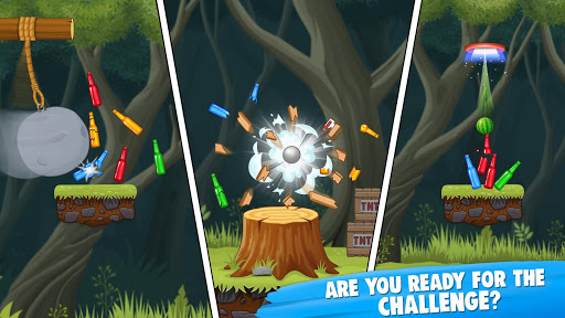 اسکرین شات 1 بازی Knock Down Game - Bottle Hit