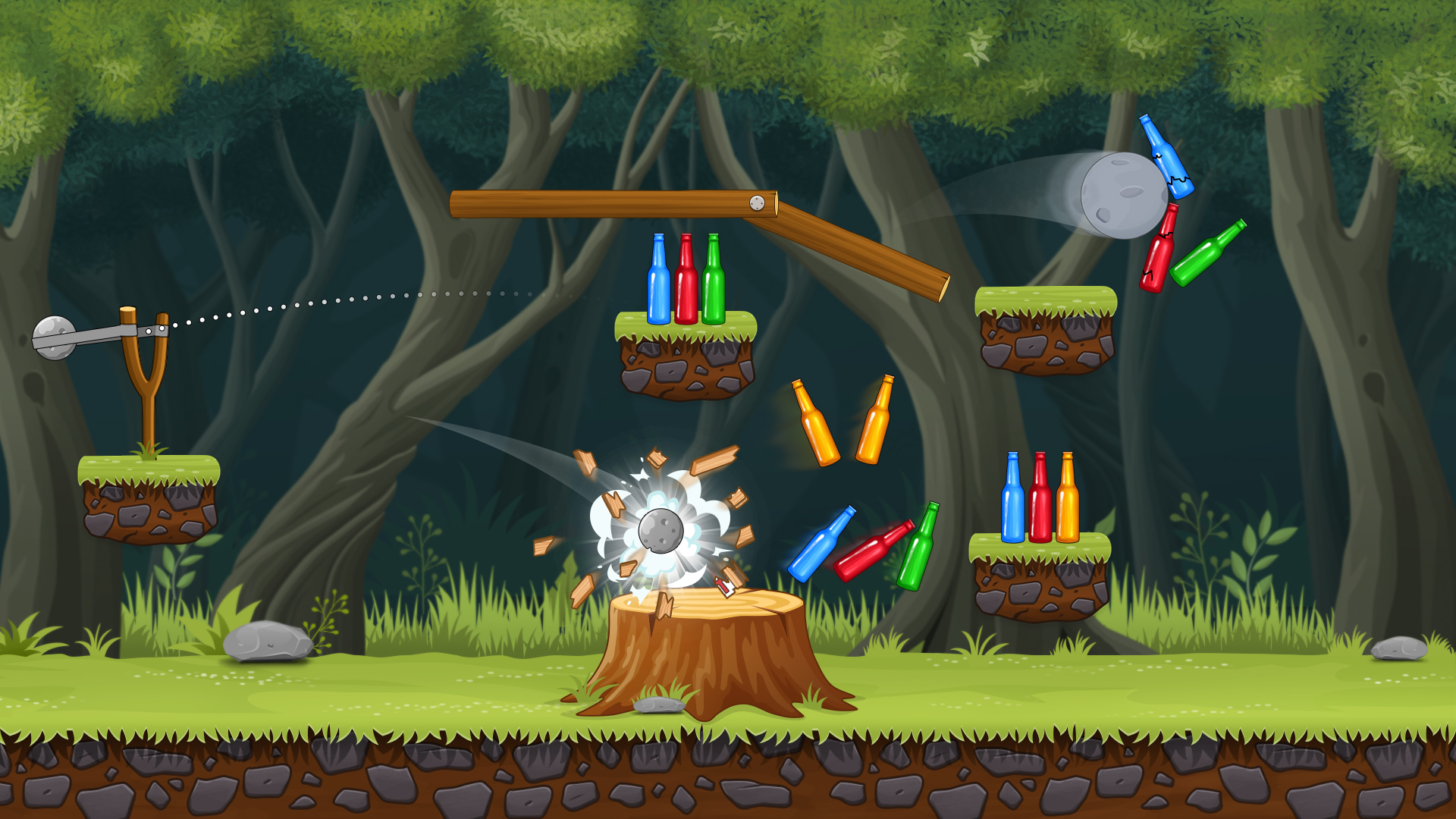 اسکرین شات 6 بازی Knock Down Game - Bottle Hit