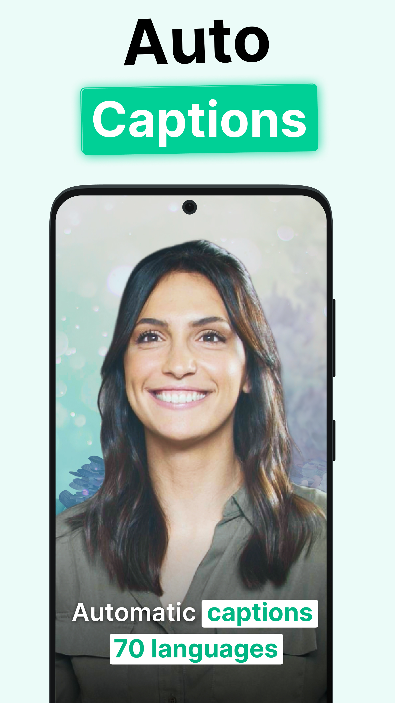 اسکرین شات 2 برنامه BIGVU Teleprompter & Captions