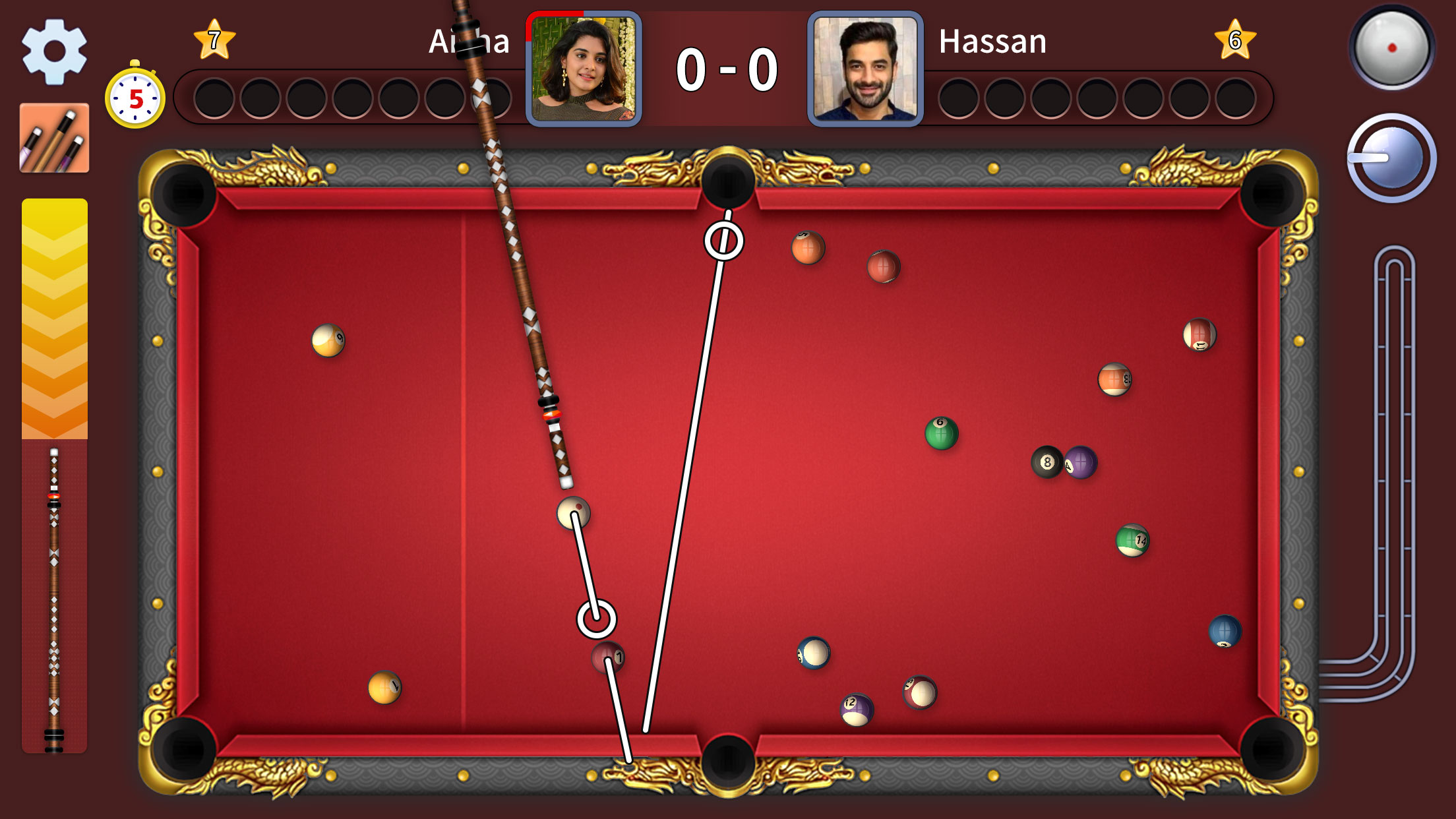 اسکرین شات 2 بازی 8 Ball Pool: Billiards