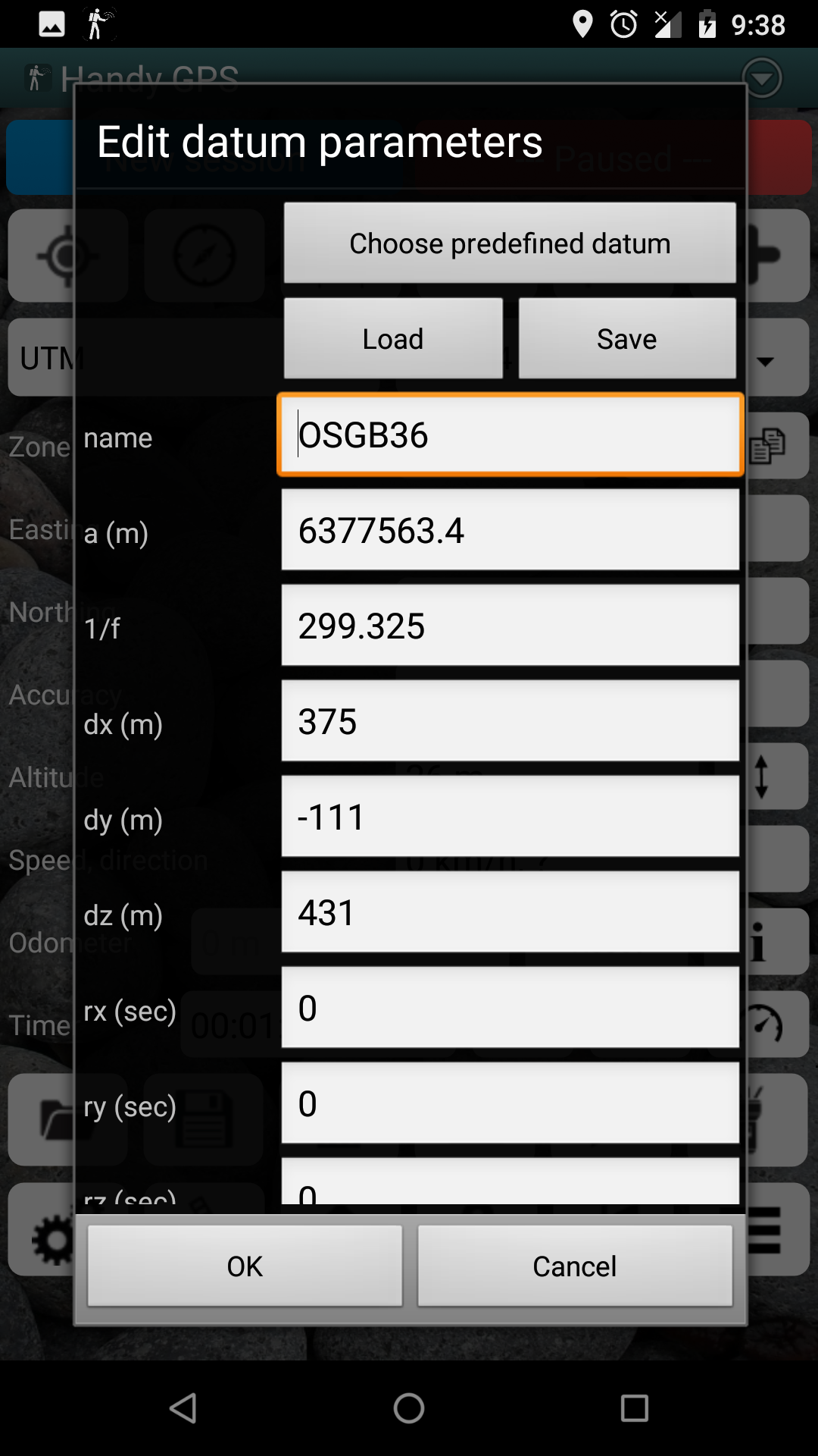 اسکرین شات 7 برنامه Handy GPS (subscription)