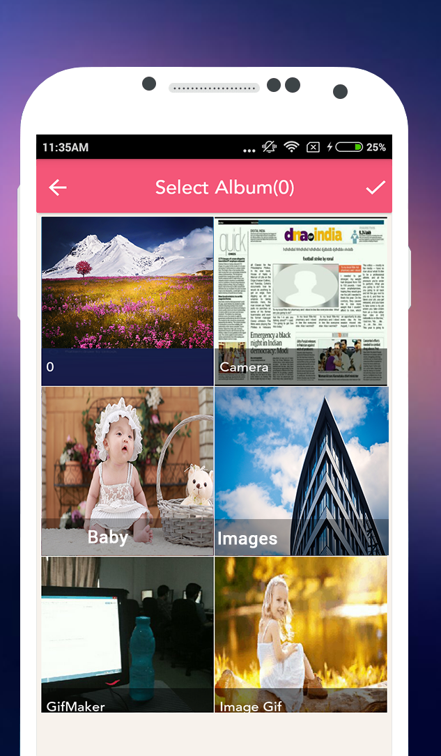 اسکرین شات 2 برنامه Birthday Slideshow with Music
