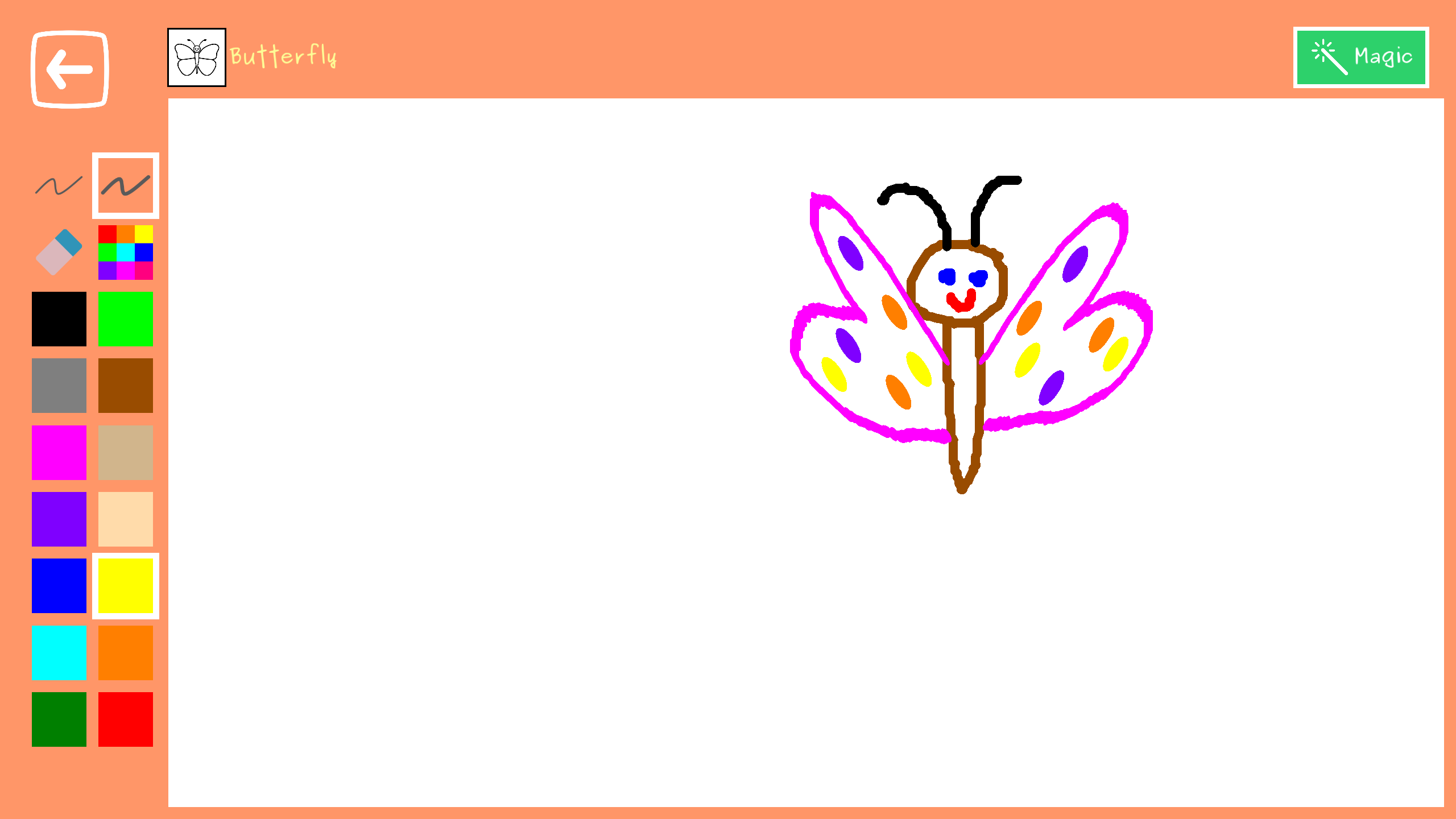 اسکرین شات 5 بازی Drawing to Animation for Kids