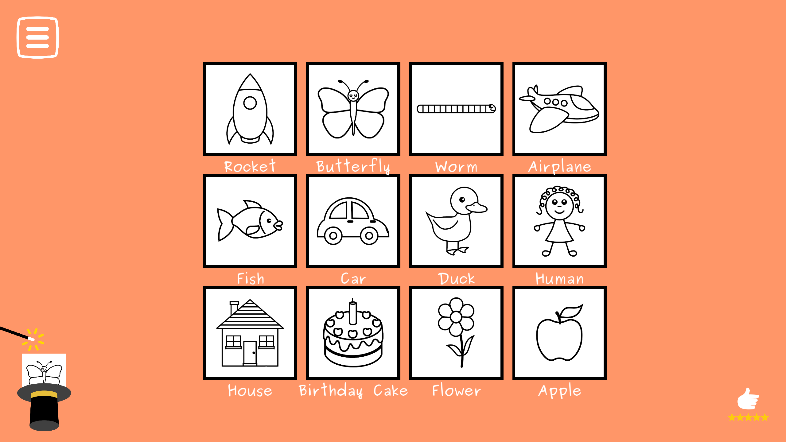 اسکرین شات 1 بازی Drawing to Animation for Kids