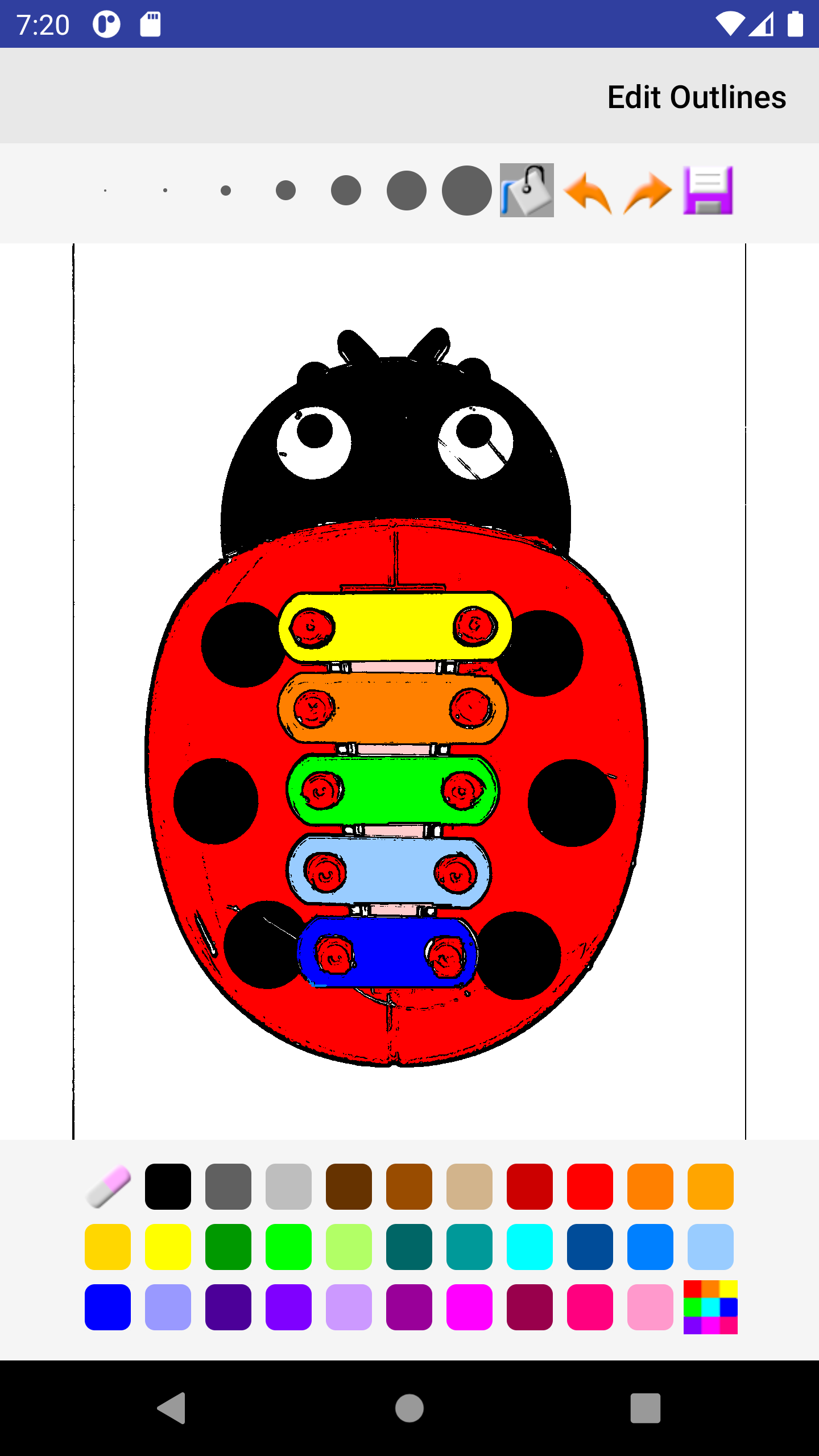 اسکرین شات 4 برنامه Photo to Coloring Book