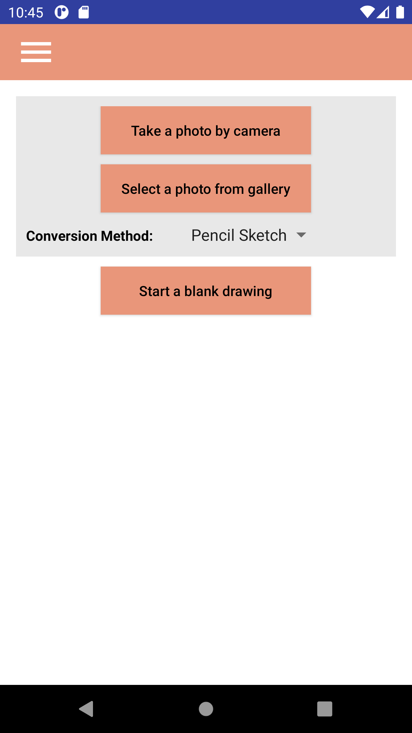 اسکرین شات 1 برنامه Photo to Coloring Book