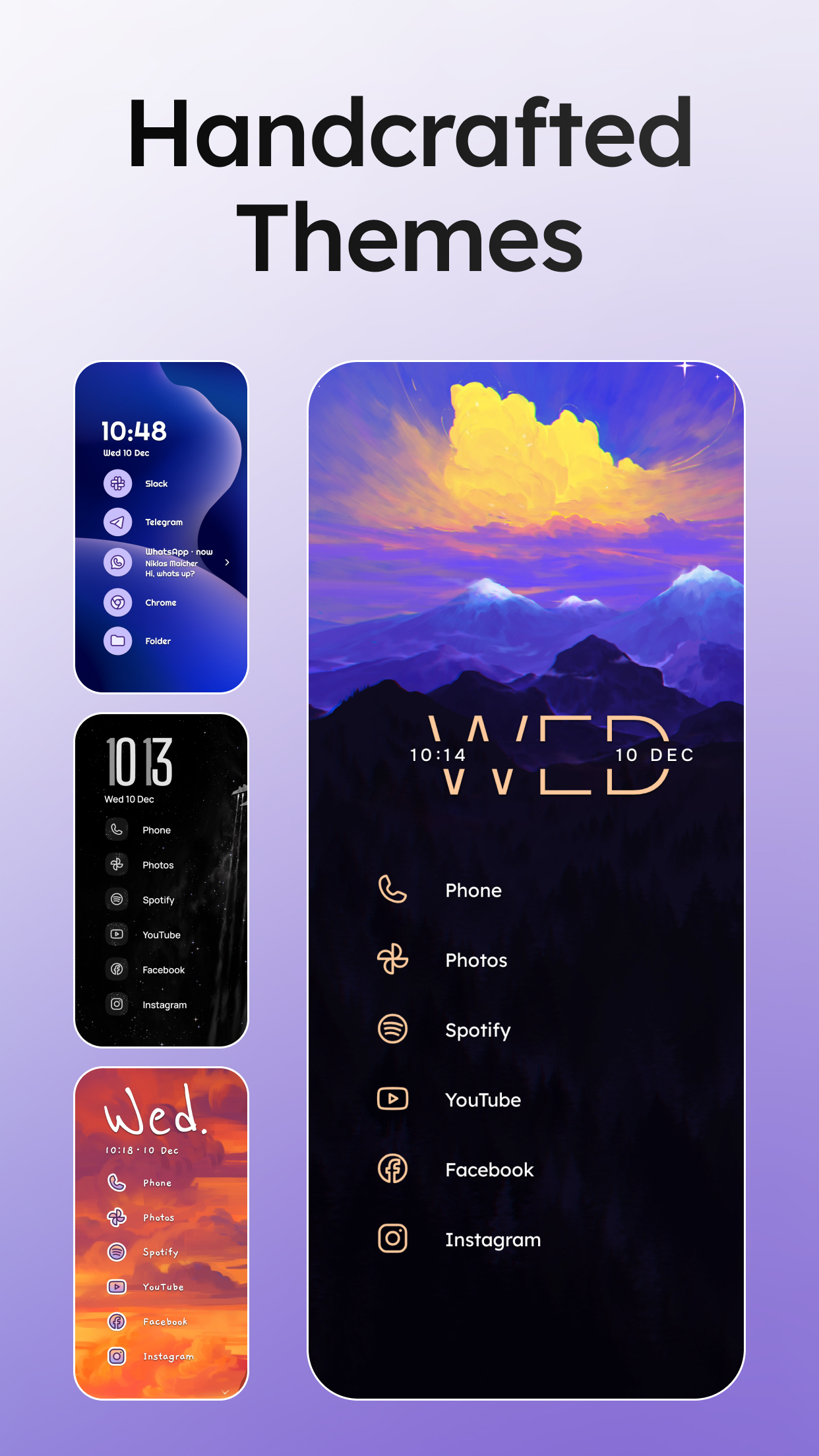 اسکرین شات 4 برنامه Niagara Launcher ‧ Home Screen