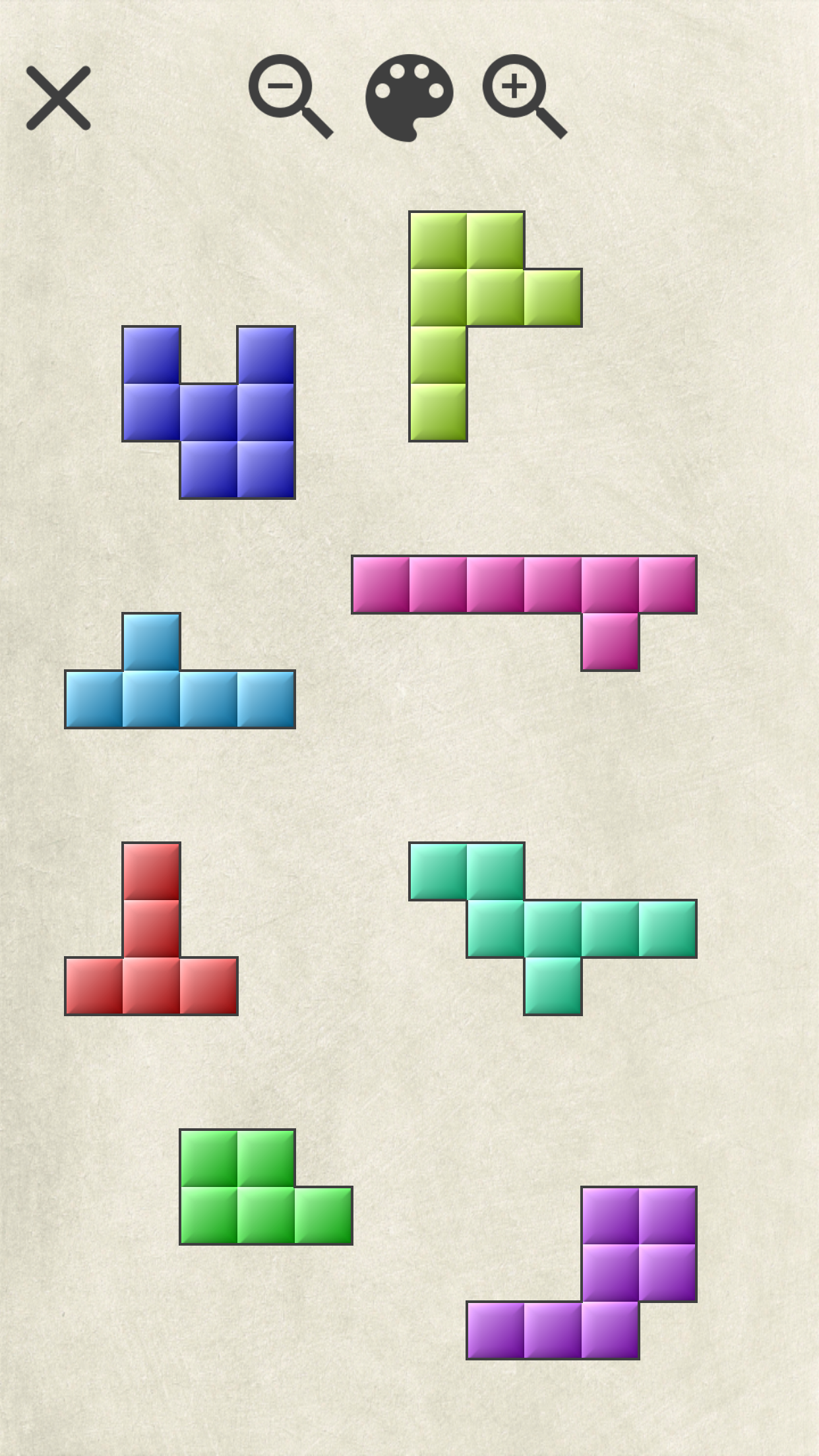 اسکرین شات 8 بازی Block Puzzle & Conquer
