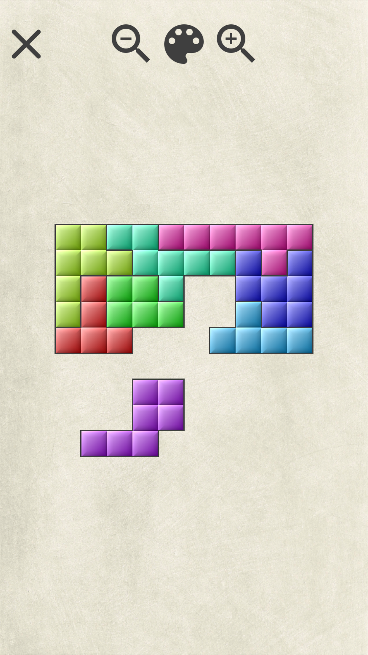 اسکرین شات 7 بازی Block Puzzle & Conquer