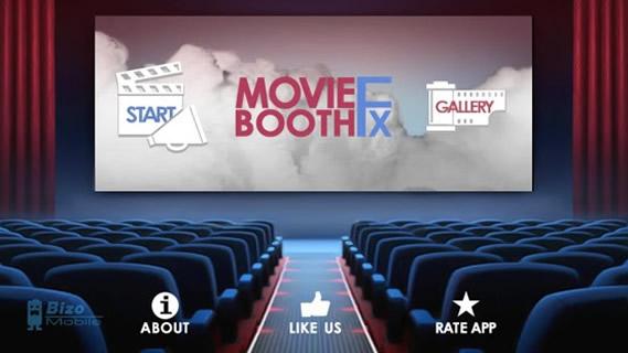 اسکرین شات 2 برنامه Movie Booth FX-special effects