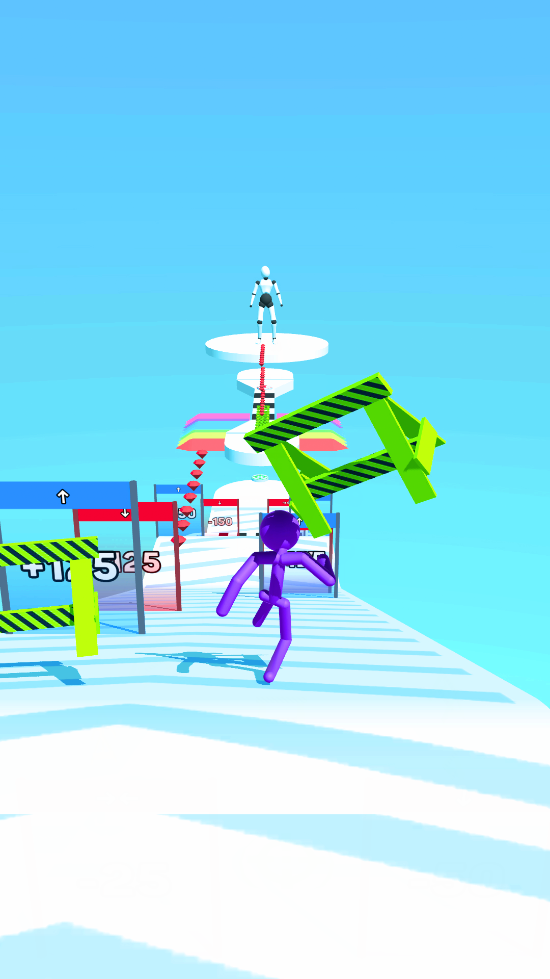 اسکرین شات 5 بازی Tall man 3D: merge and run