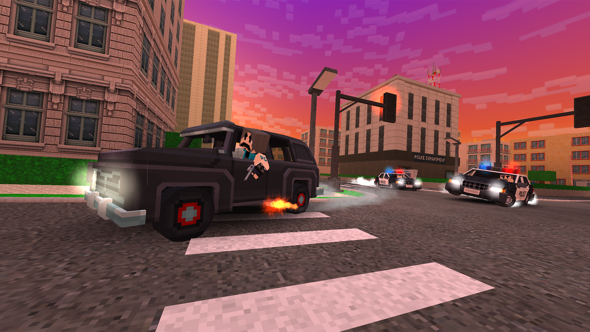 اسکرین شات 7 بازی Block City Wars: Vice World 3d
