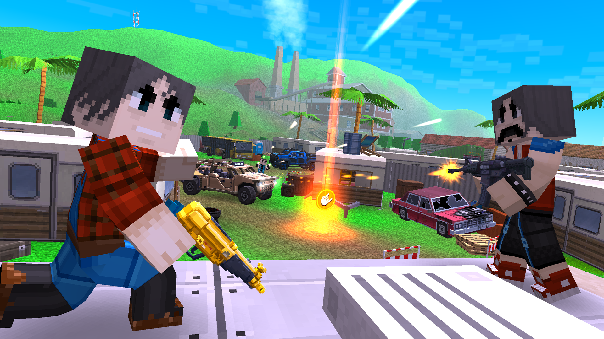 اسکرین شات 3 بازی Block City Wars: Vice World 3d