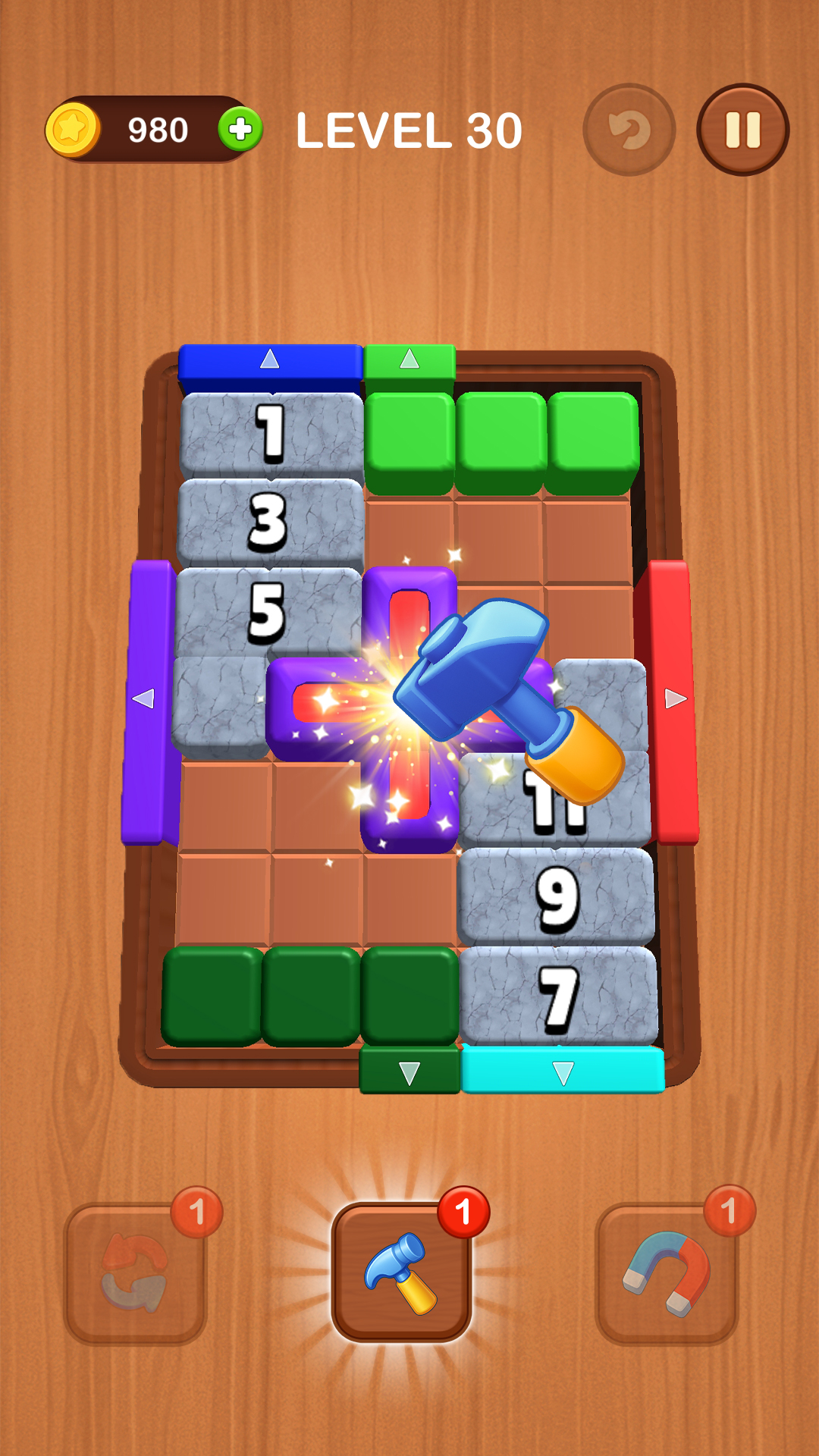 اسکرین شات 3 بازی Block Color Mania, Puzzle Game