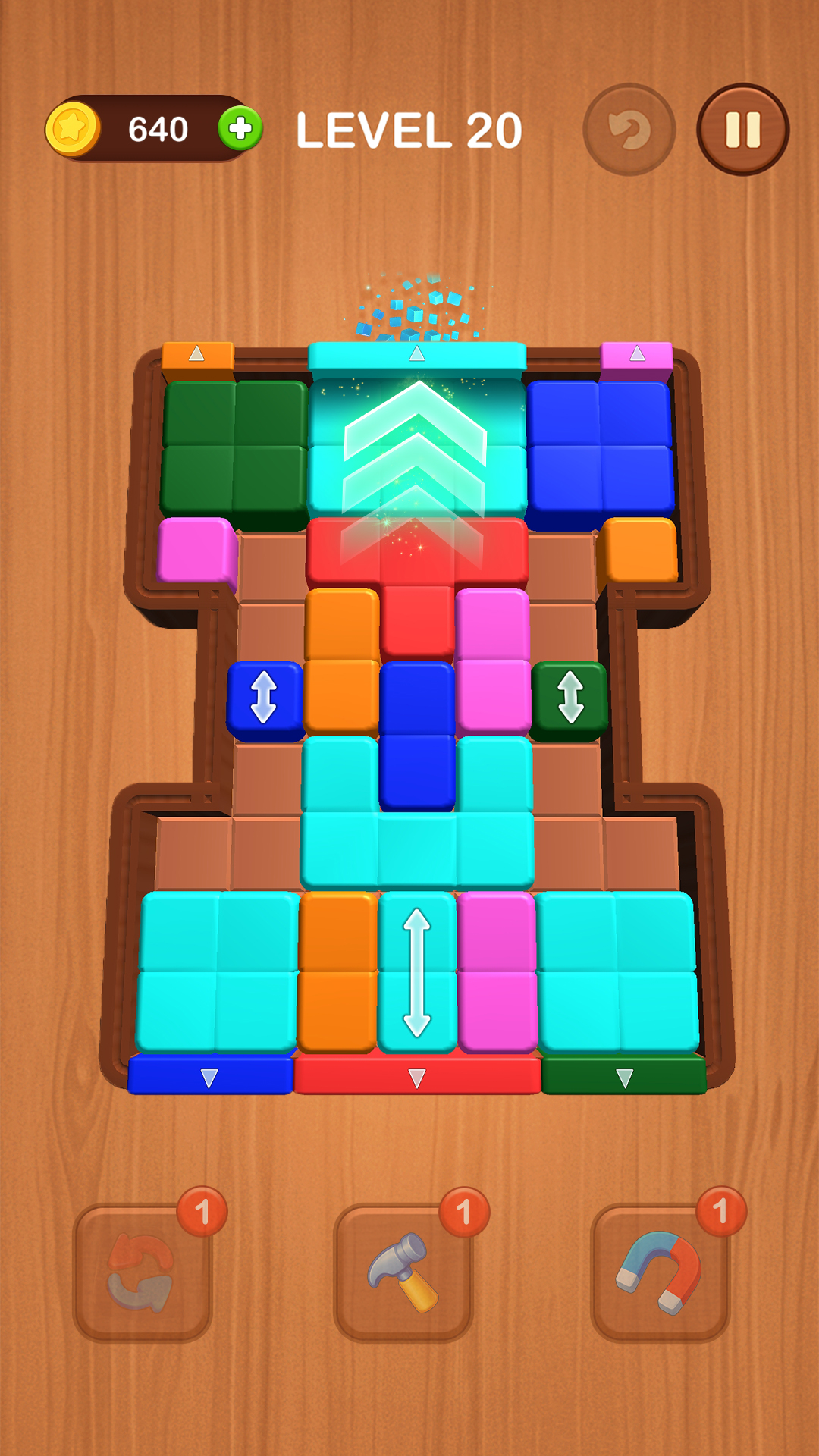 اسکرین شات 2 بازی Block Color Mania, Puzzle Game