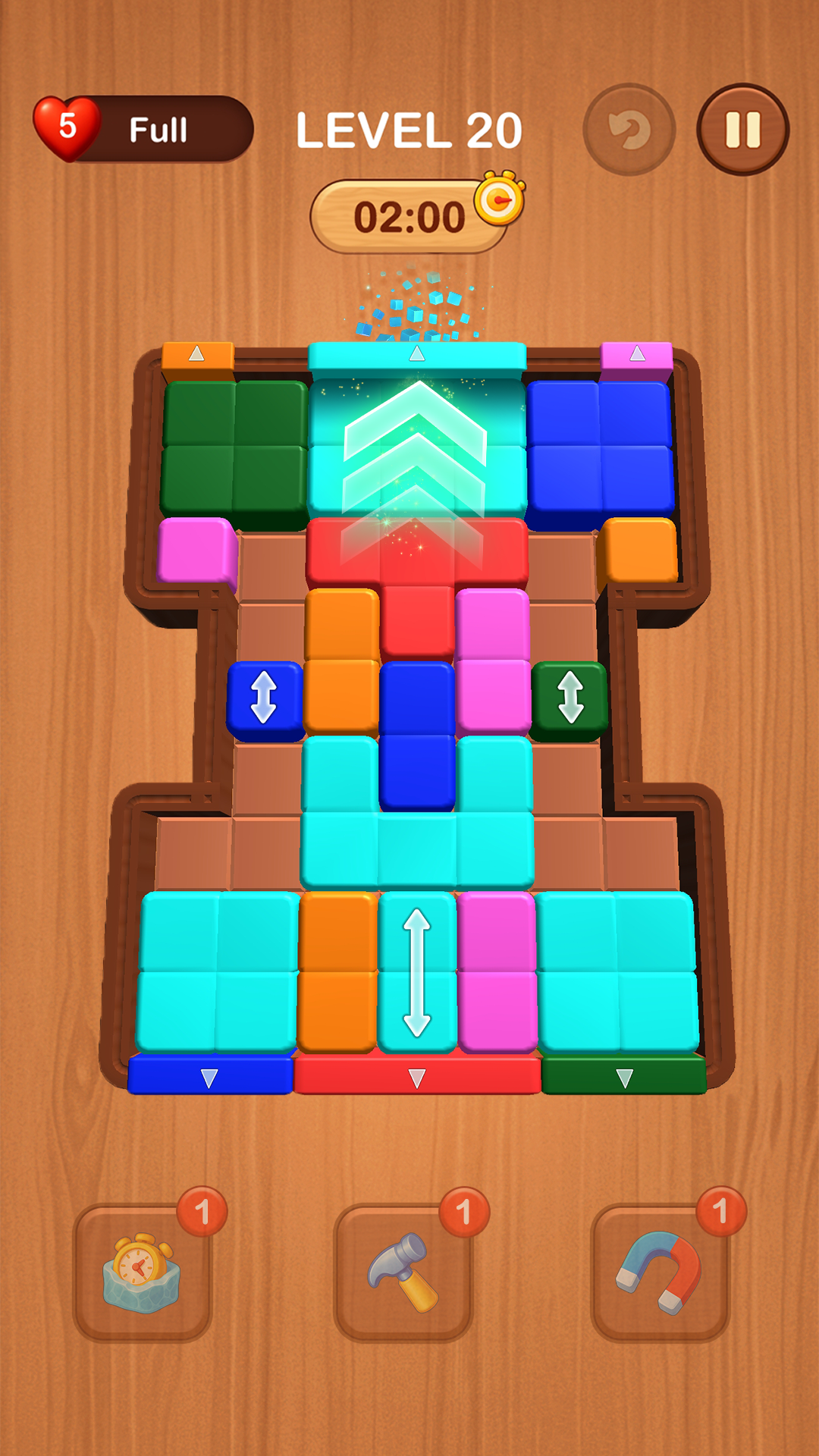 اسکرین شات 2 بازی Block Color Mania, Puzzle Game