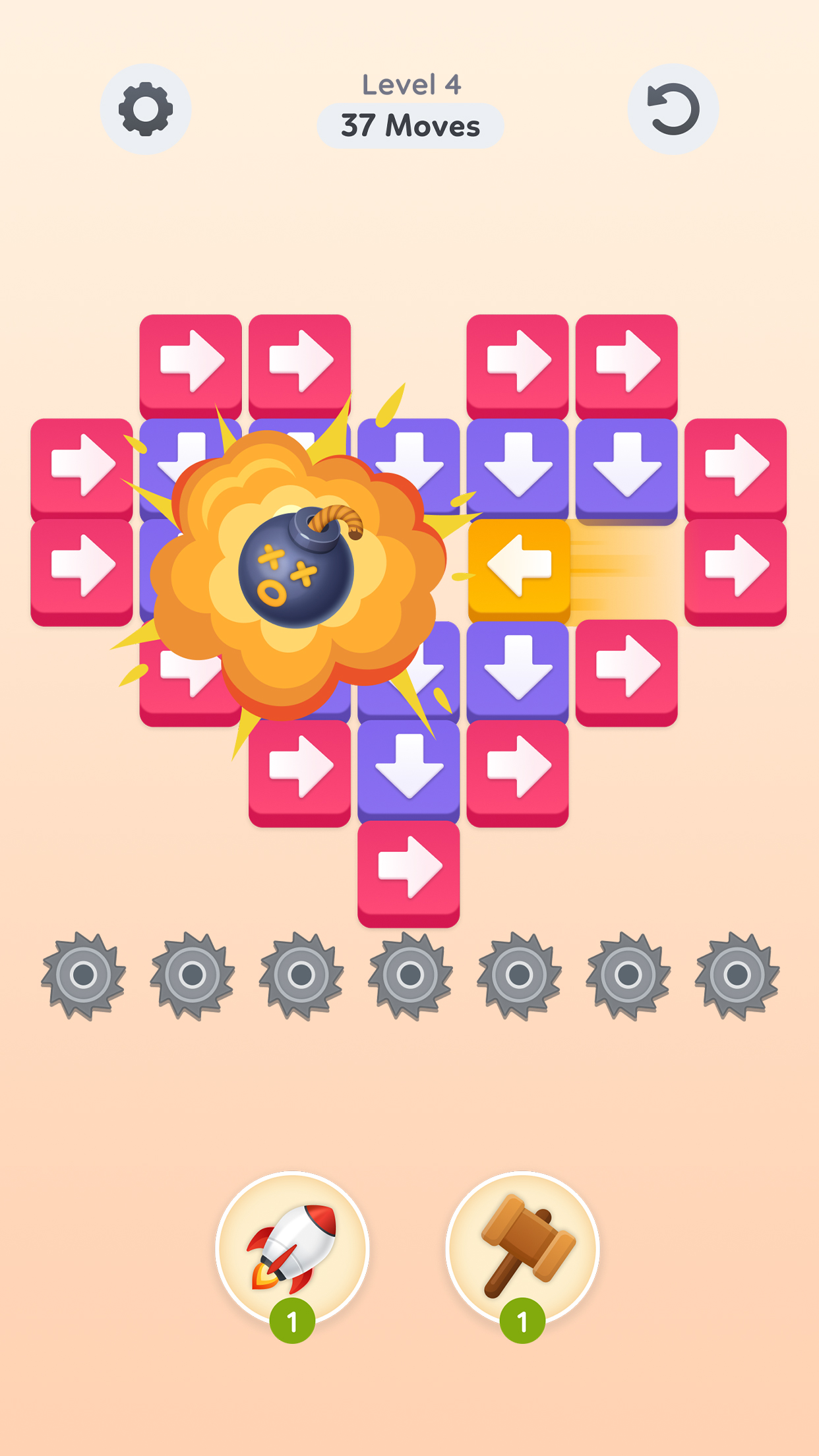 اسکرین شات 4 بازی Block Escape - Tap Away Puzzle