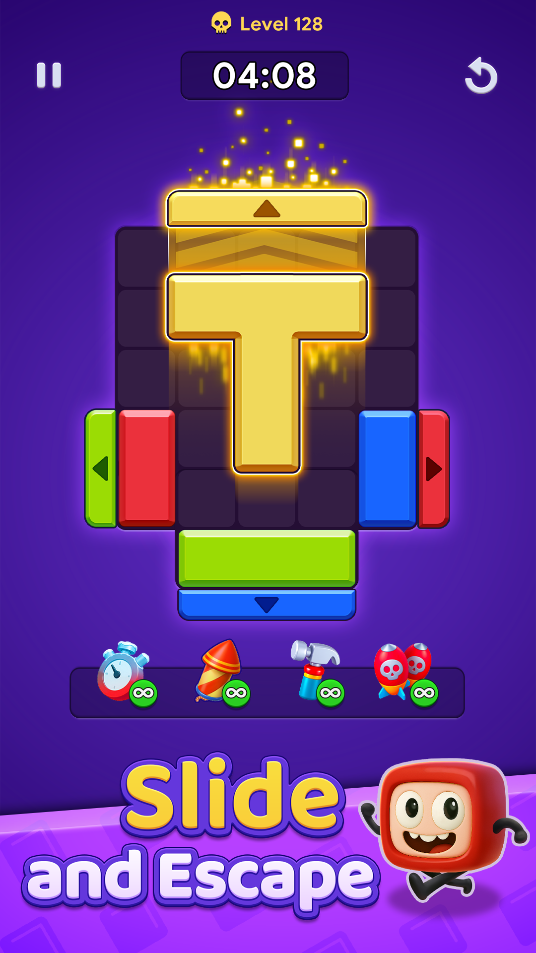 اسکرین شات 1 بازی Slide Block: Color Jam Puzzle