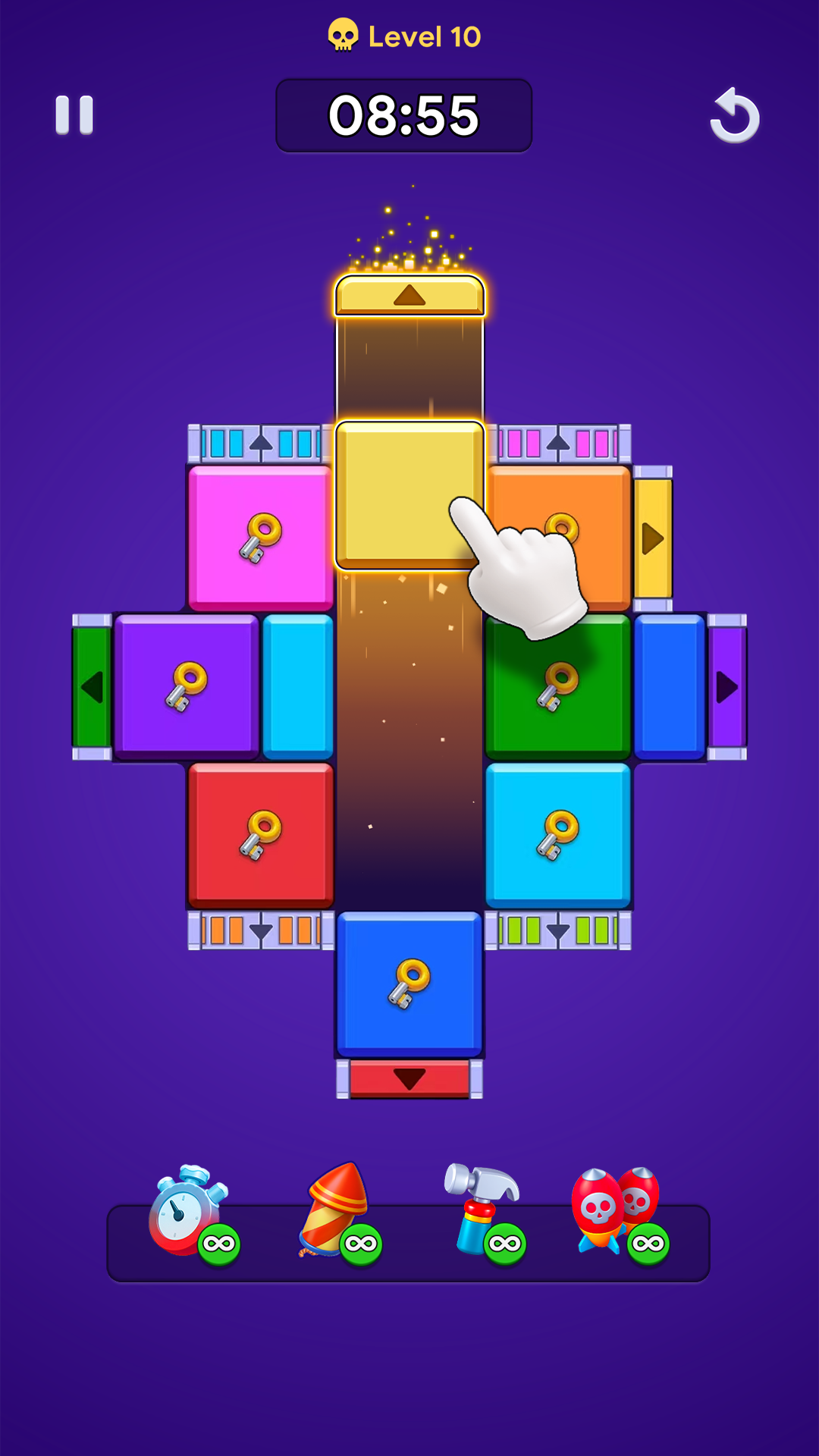اسکرین شات 4 بازی Slide Block: Color Jam Puzzle