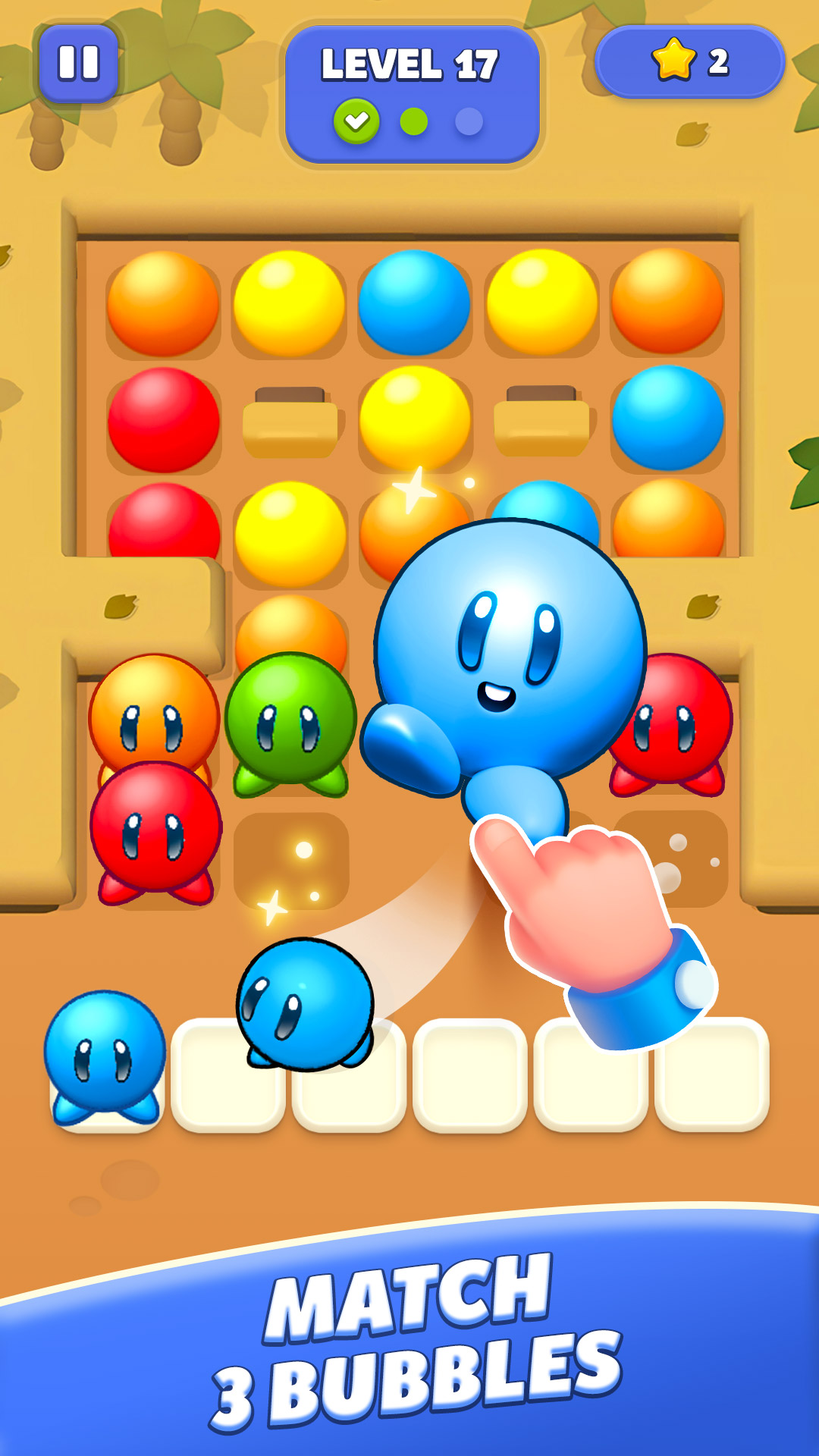 اسکرین شات 3 بازی Bubble Jam - Block Match Games