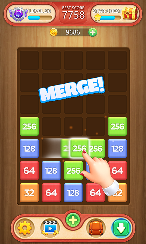 اسکرین شات 2 بازی Merge Block Puzzle