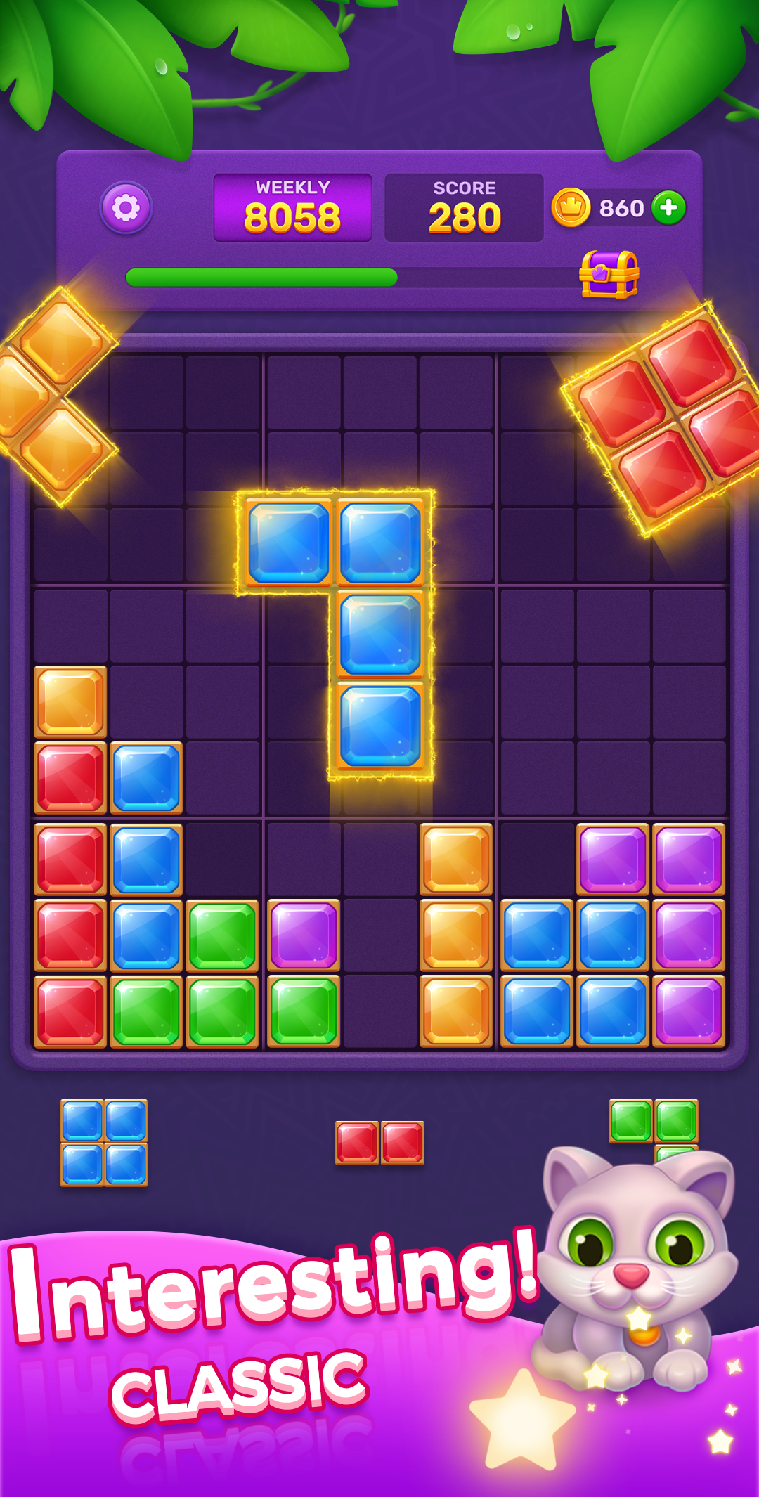 اسکرین شات 4 بازی Block Puzzle - Jewel Blast