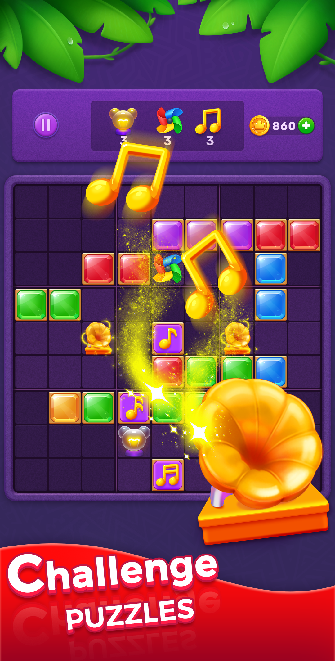 اسکرین شات 2 بازی Block Puzzle - Jewel Blast