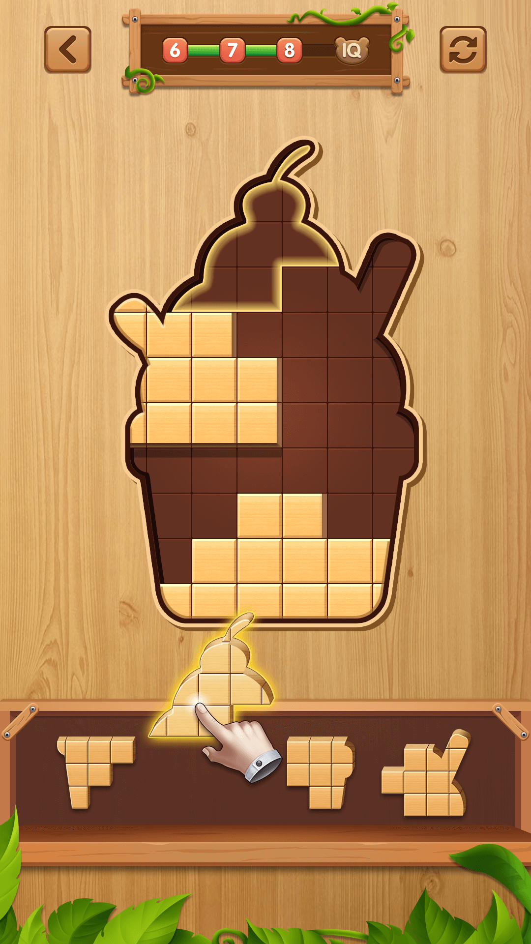 اسکرین شات 1 بازی Block Jigsaw - Block Puzzle