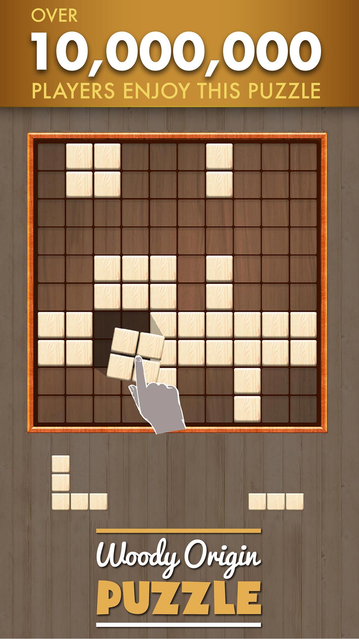 اسکرین شات 1 بازی Block Puzzle Woody Origin