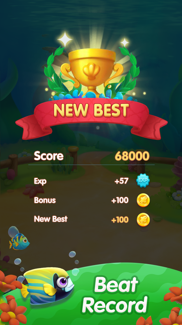 اسکرین شات 8 بازی Block Puzzle 99: Fish Go