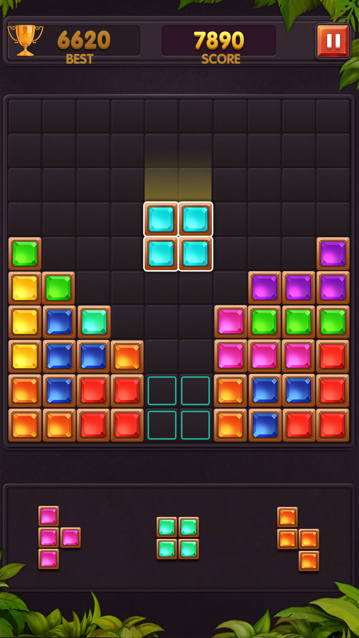 اسکرین شات 3 بازی Tetrush Fun! Block Puzzle Gem