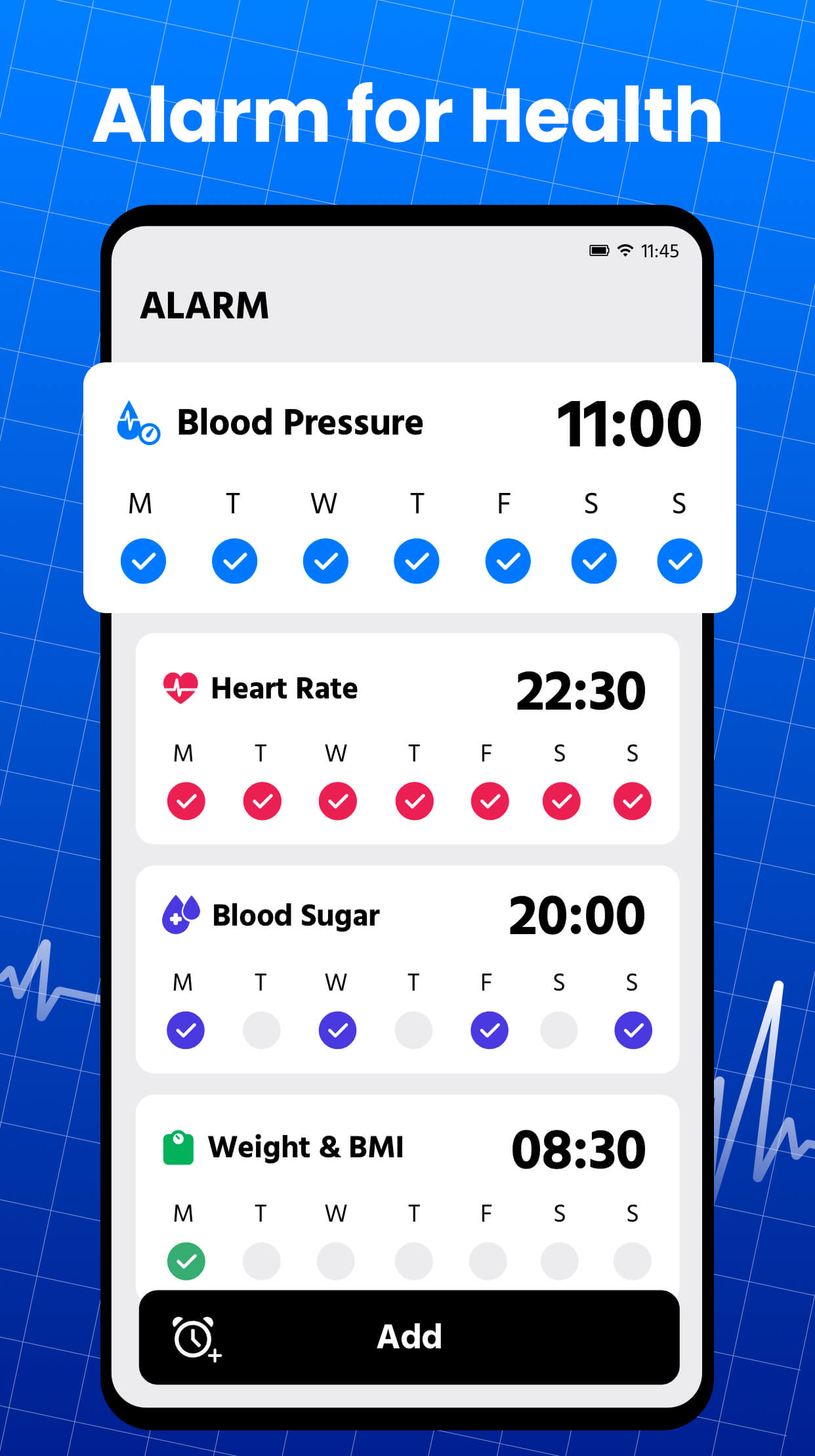 اسکرین شات 6 برنامه Blood Pressure App Pro
