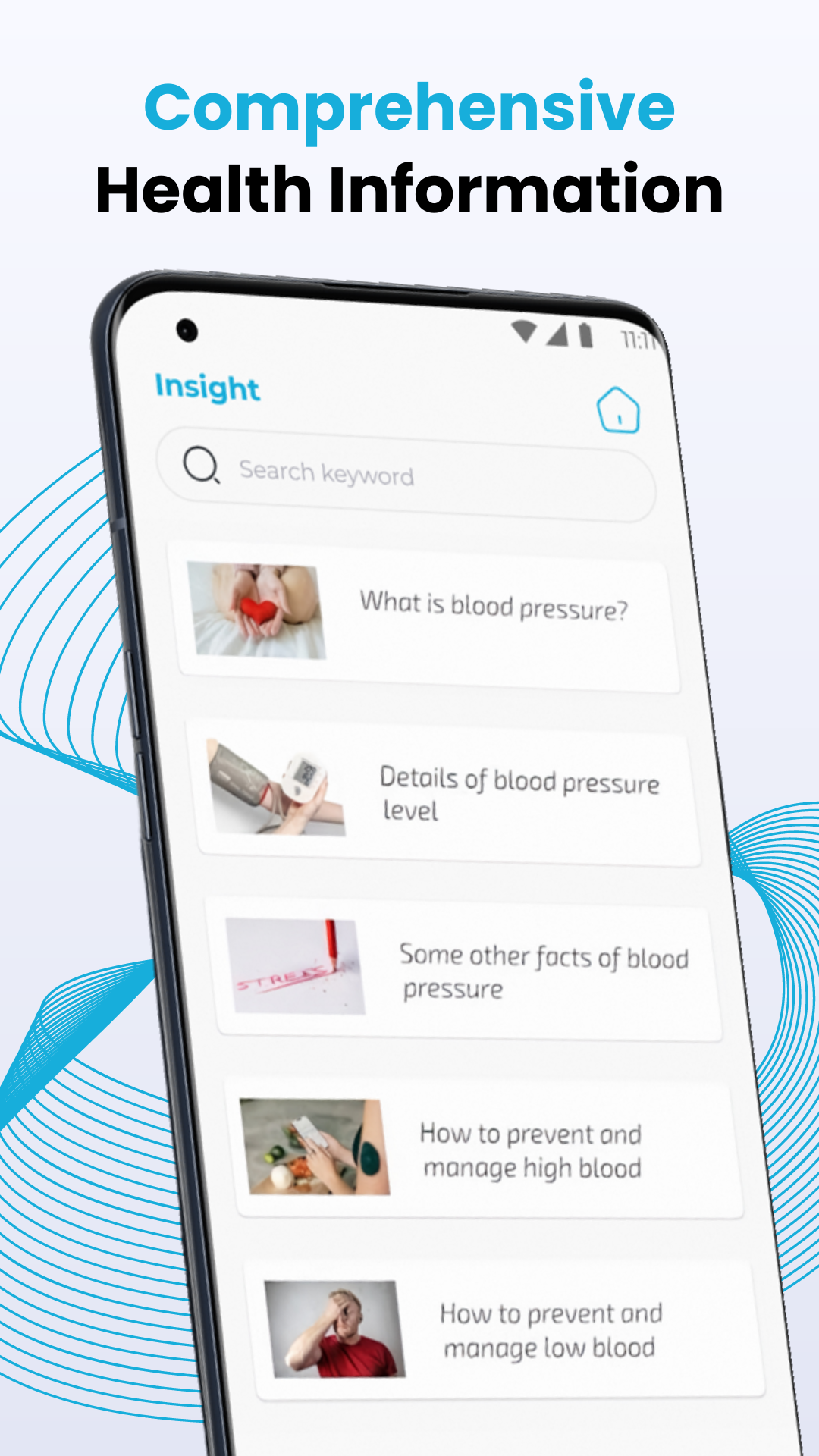 اسکرین شات 5 برنامه Blood Sugar & Pressure Tracker