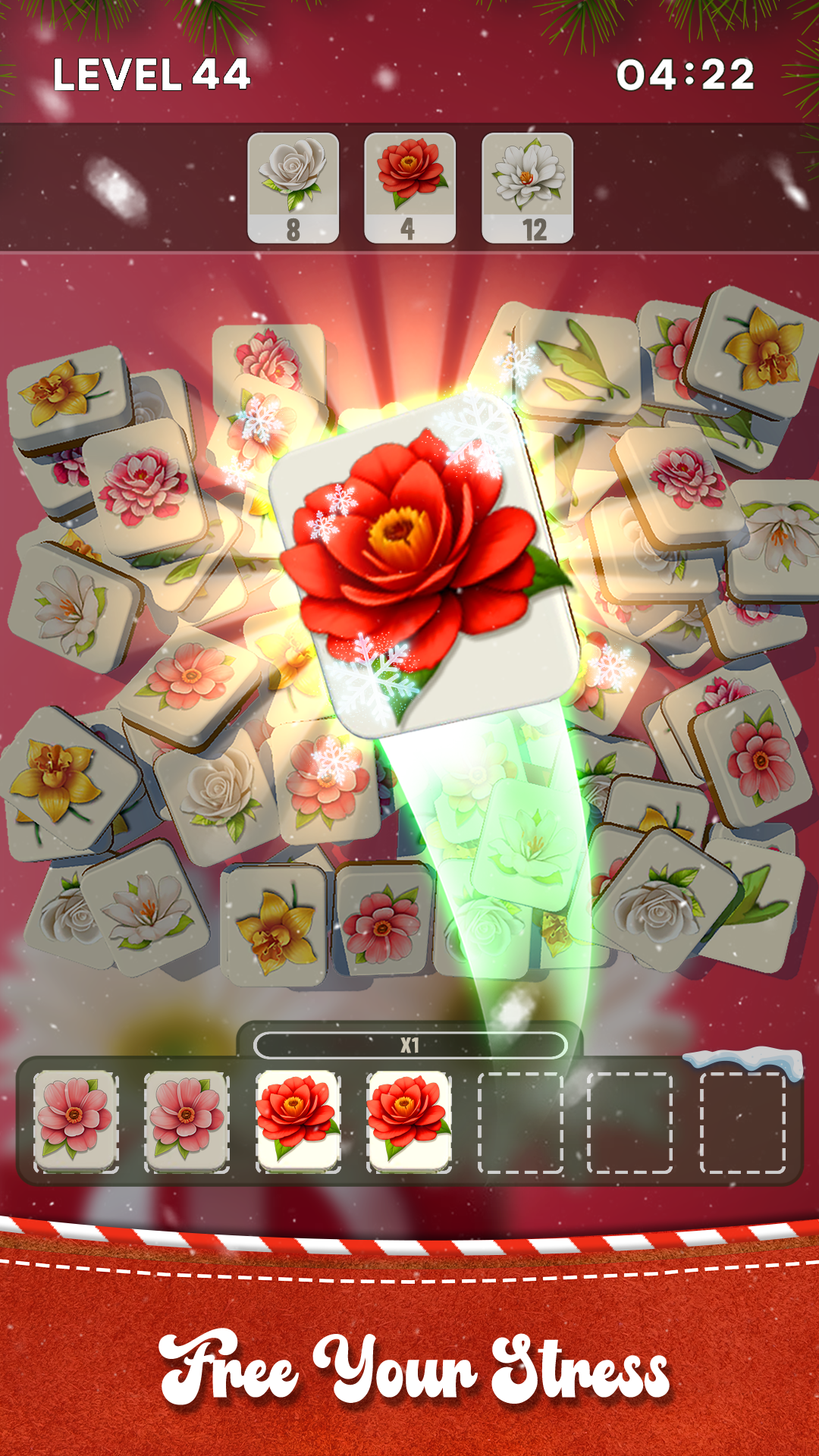 اسکرین شات 1 بازی Blossom Tile 3D: Triple Match