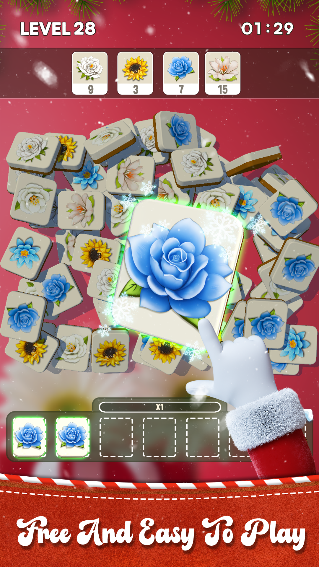 اسکرین شات 5 بازی Blossom Tile 3D: Triple Match