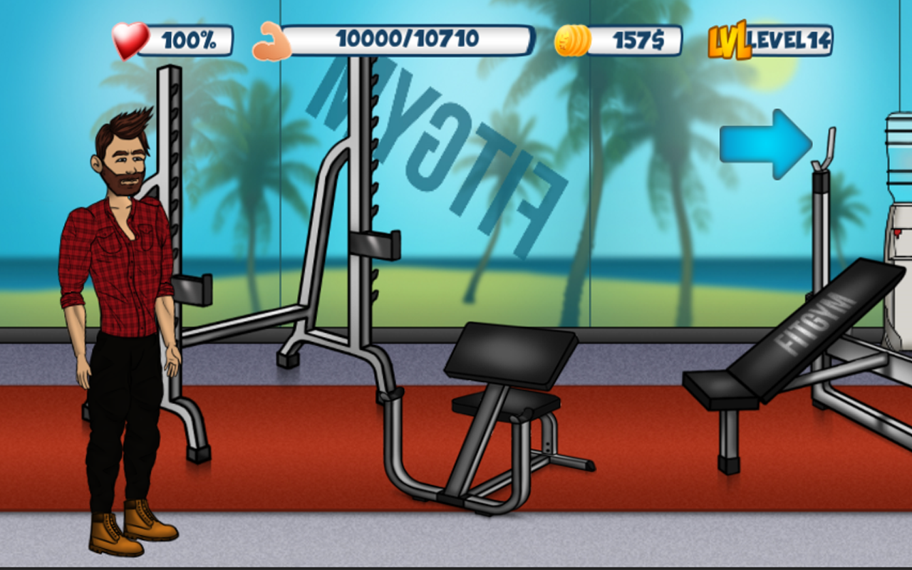 اسکرین شات 5 بازی Iron Muscle 2 - Bodybuilding and Fitness game