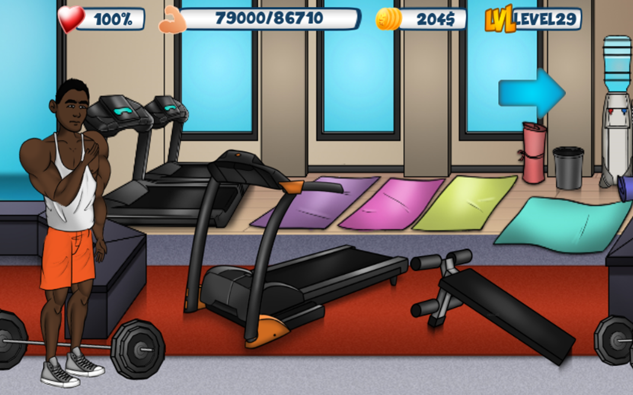 اسکرین شات 4 بازی Iron Muscle 2 - Bodybuilding and Fitness game