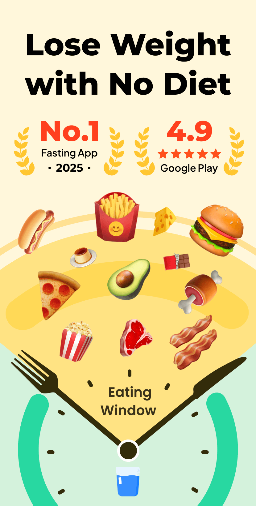 اسکرین شات 1 برنامه Fasting - Intermittent Fasting