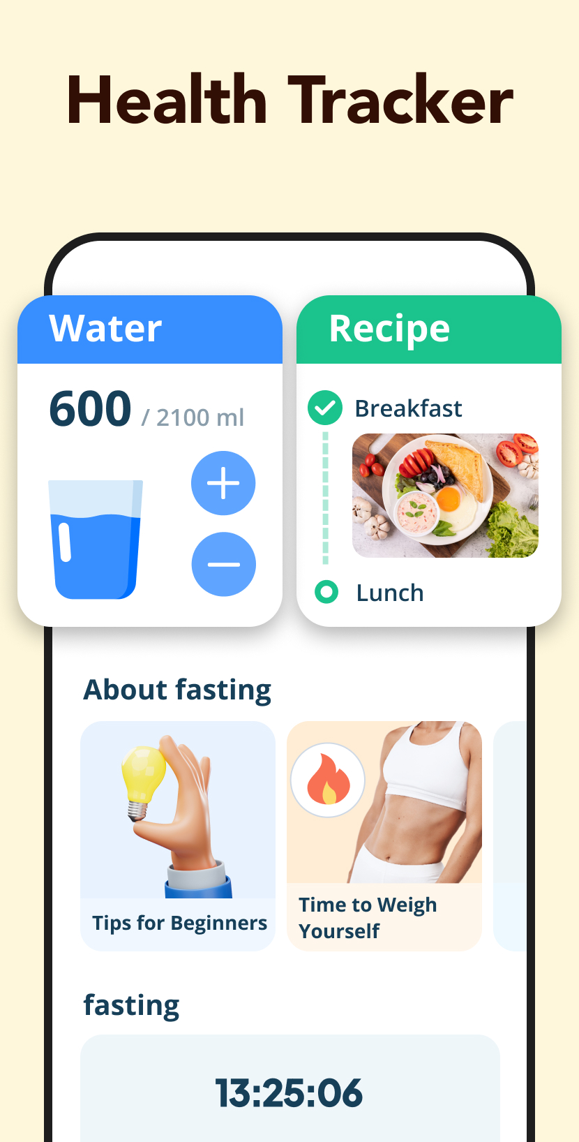 اسکرین شات 5 برنامه Fasting - Intermittent Fasting