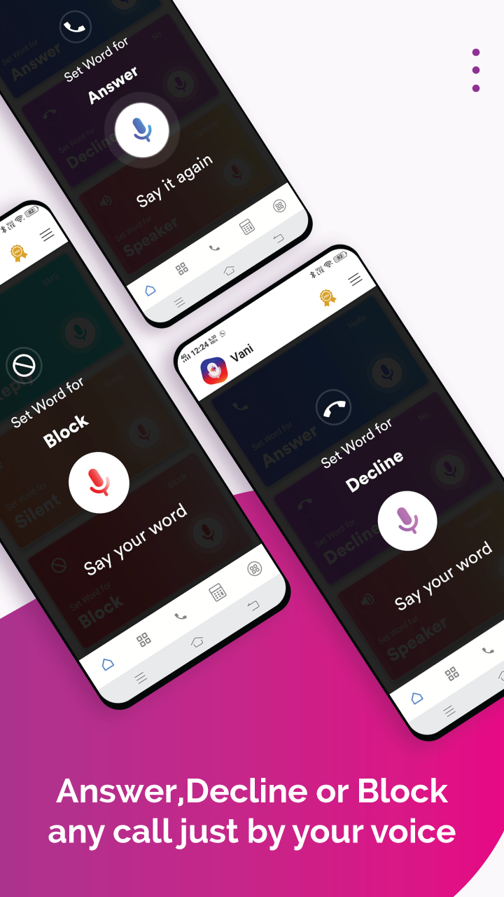 اسکرین شات 5 برنامه Vani Dialer - Answer Calls By
