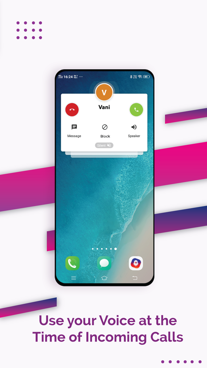 اسکرین شات 2 برنامه Vani Dialer - Answer Calls By