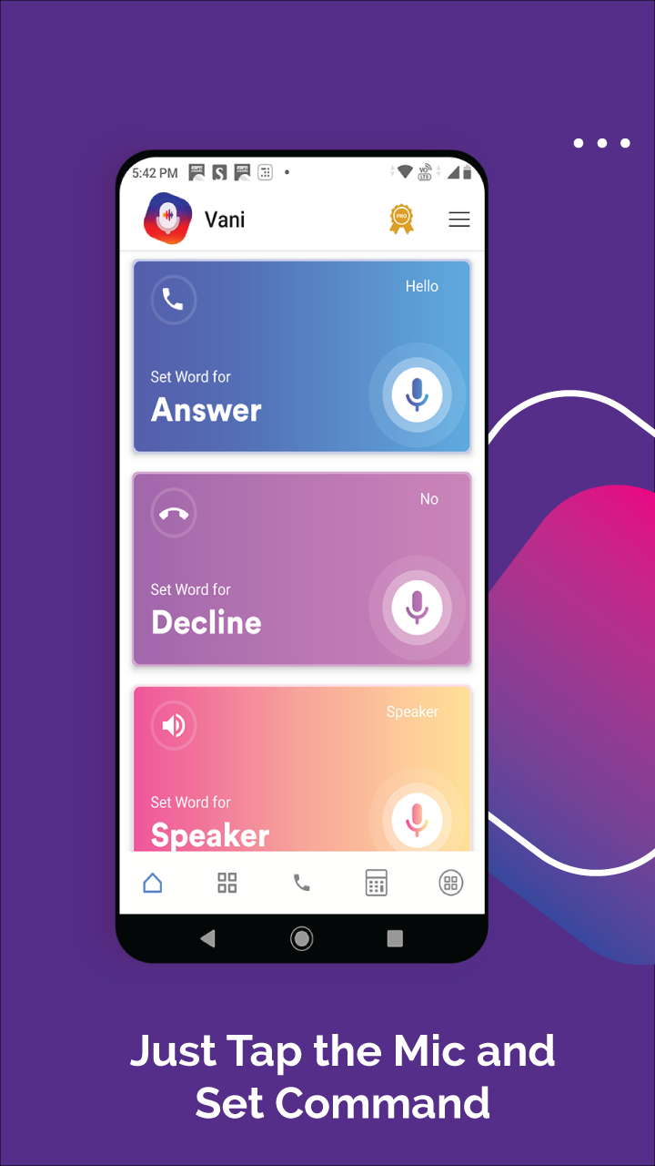 اسکرین شات 6 برنامه Vani Dialer - Answer Calls By