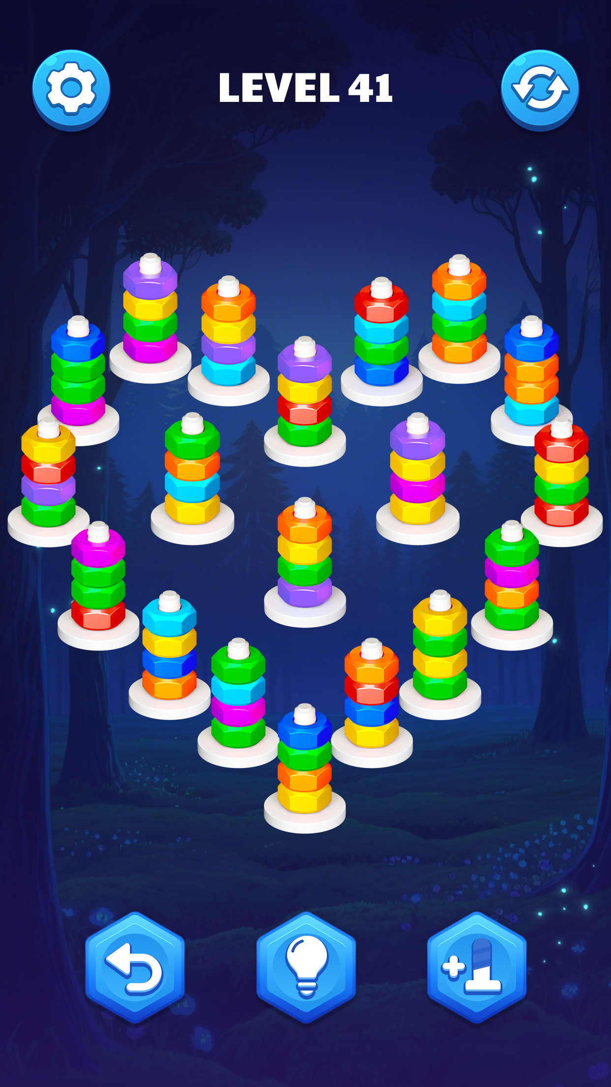 اسکرین شات 4 بازی Nut Sort Puzzle:Nuts and Bolts