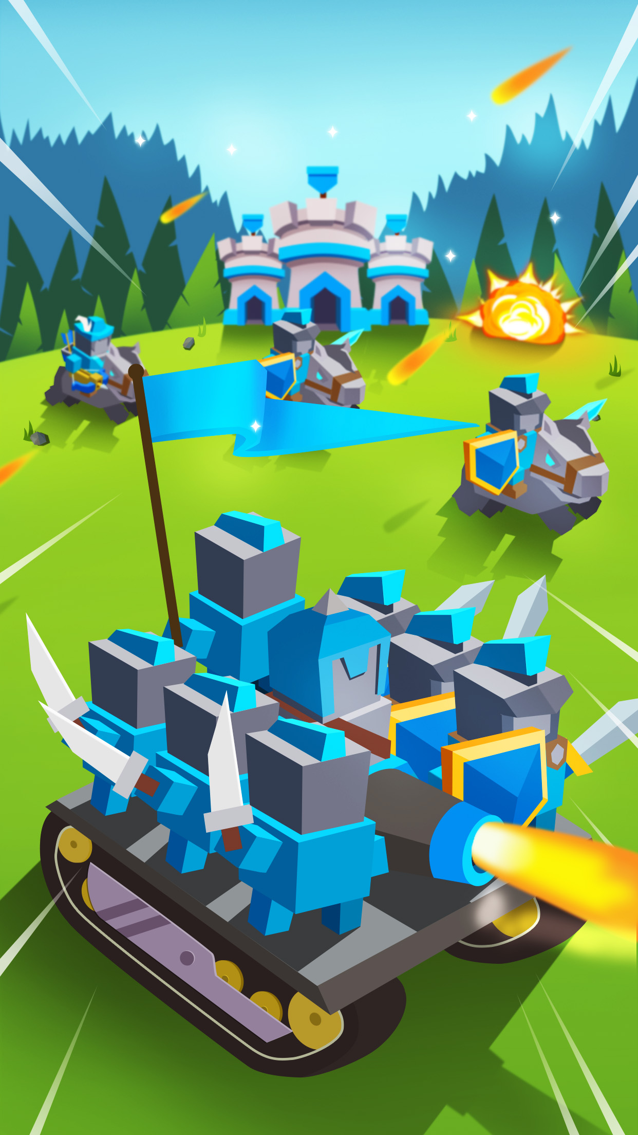 اسکرین شات بازی Tower War - Domain Clash 1