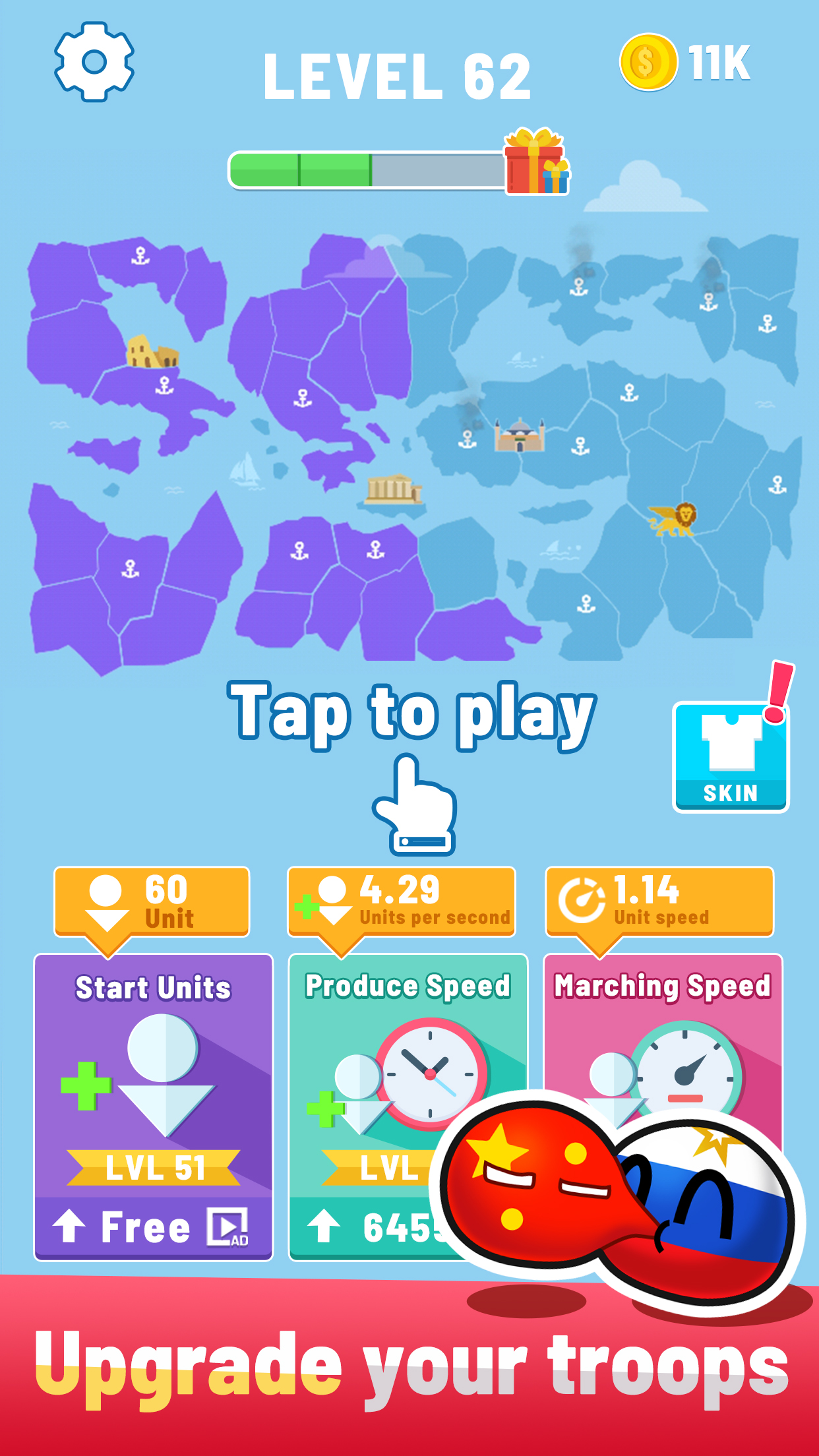 اسکرین شات 4 بازی Port War - Conquer World