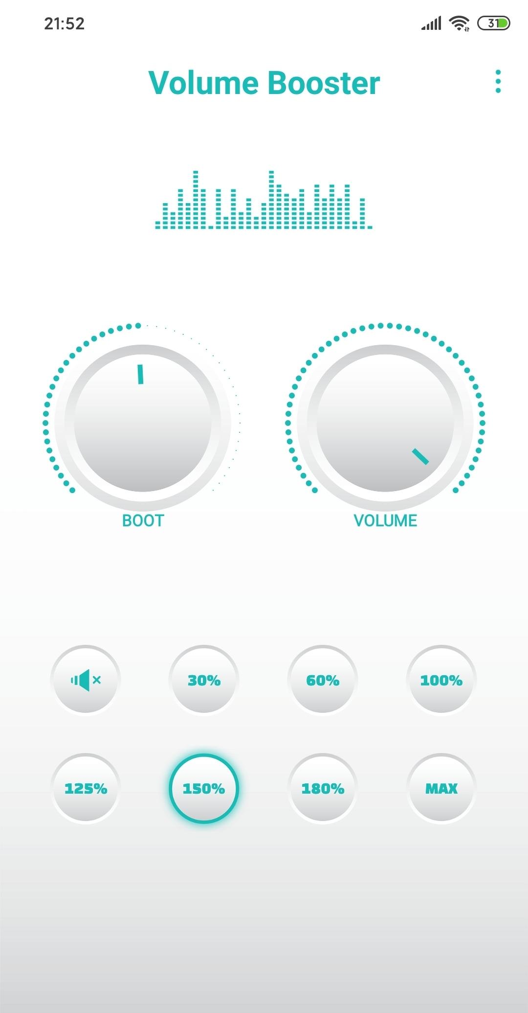 اسکرین شات 2 برنامه Volume booster - sound booster