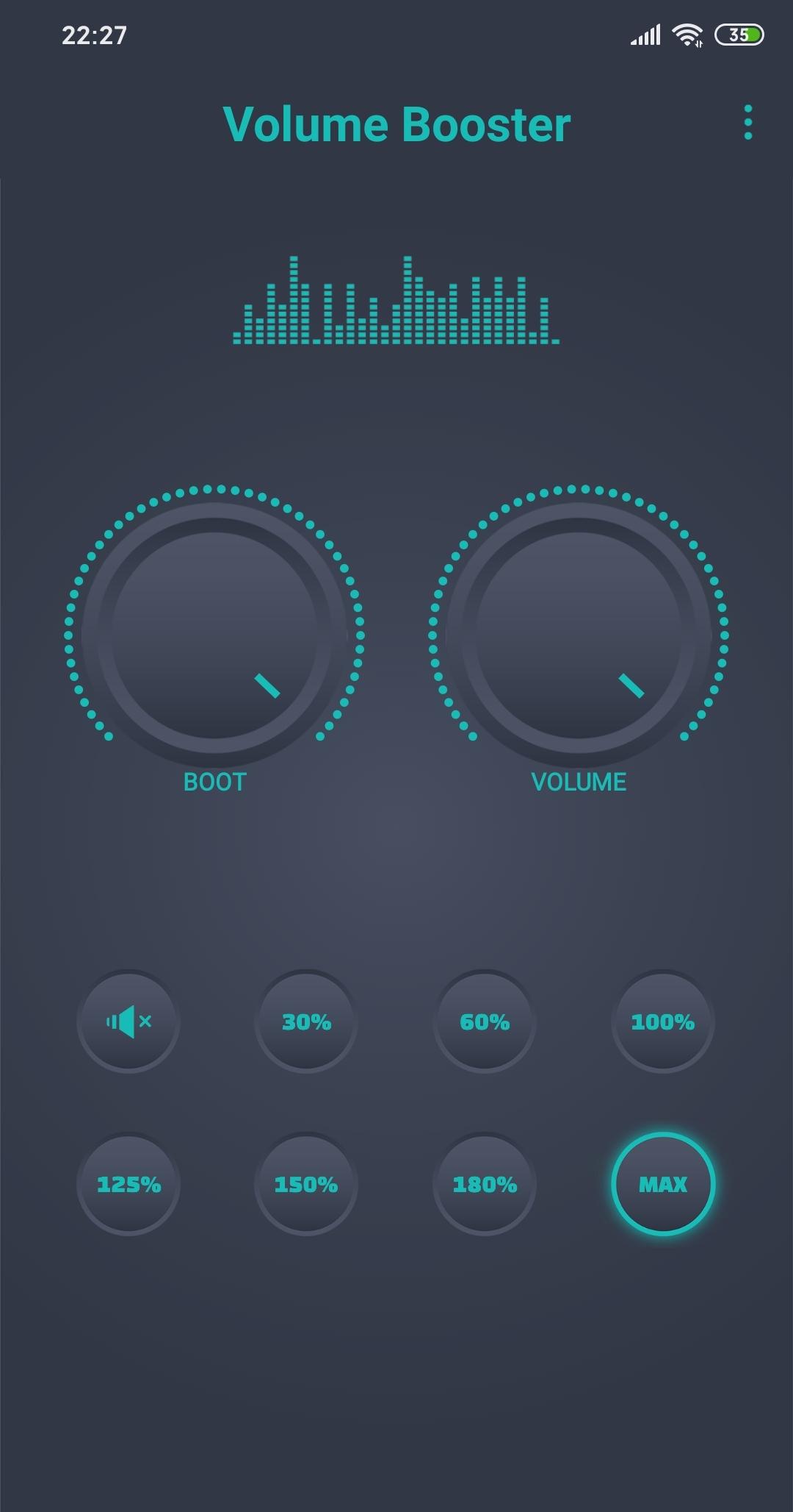 اسکرین شات 3 برنامه Volume booster - sound booster