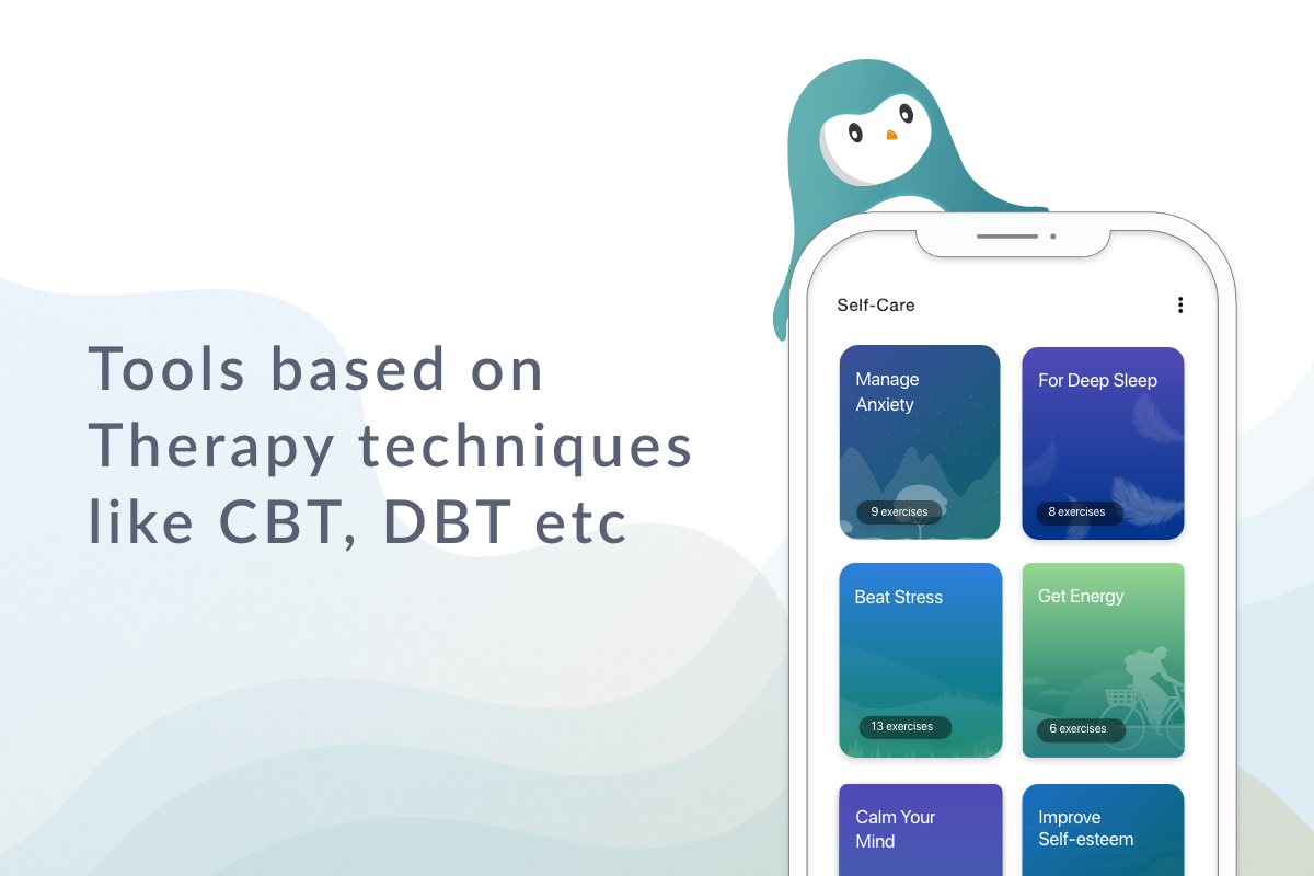 اسکرین شات 5 برنامه Wysa: Anxiety, therapy chatbot