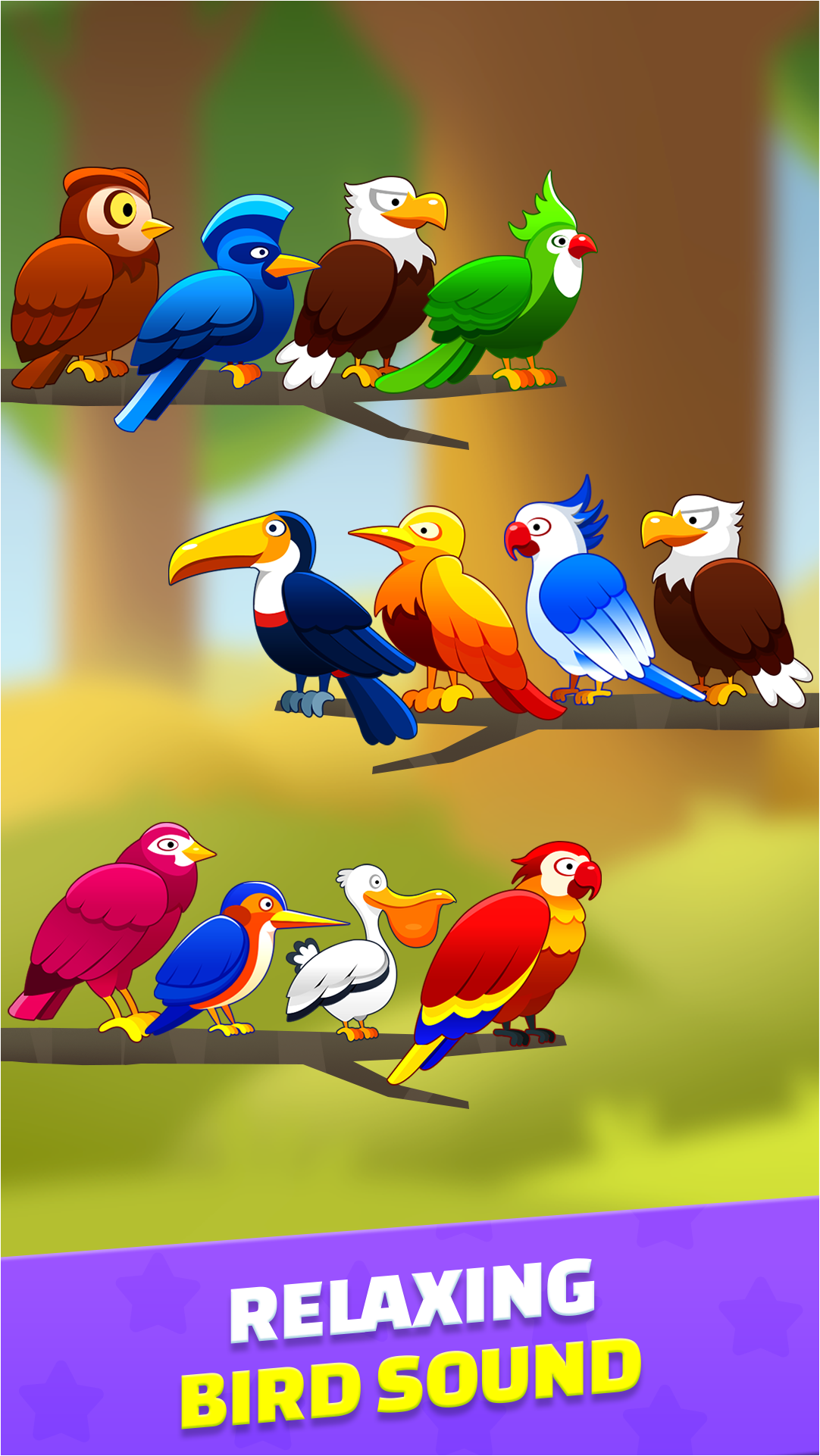 اسکرین شات 5 بازی Bird Color Sort Master