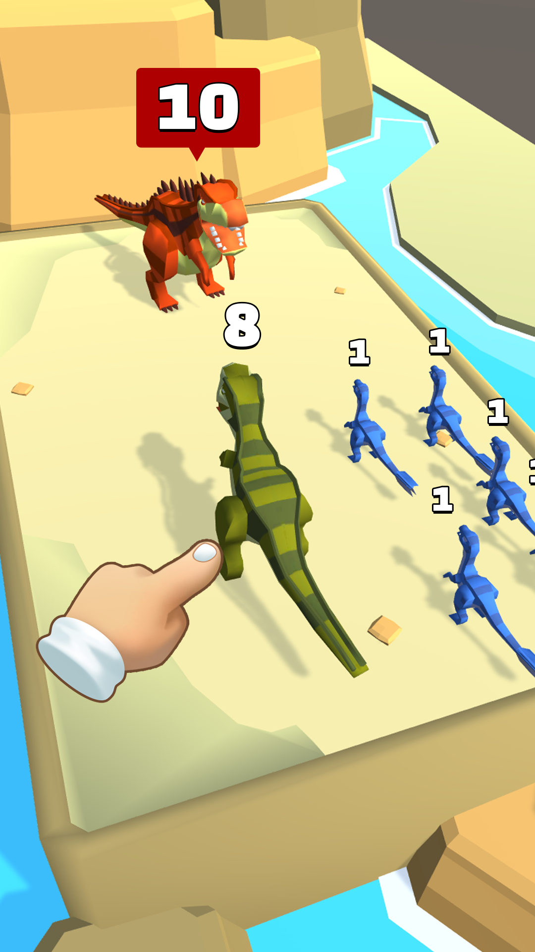 اسکرین شات 4 بازی Merge Dinosaurs Master